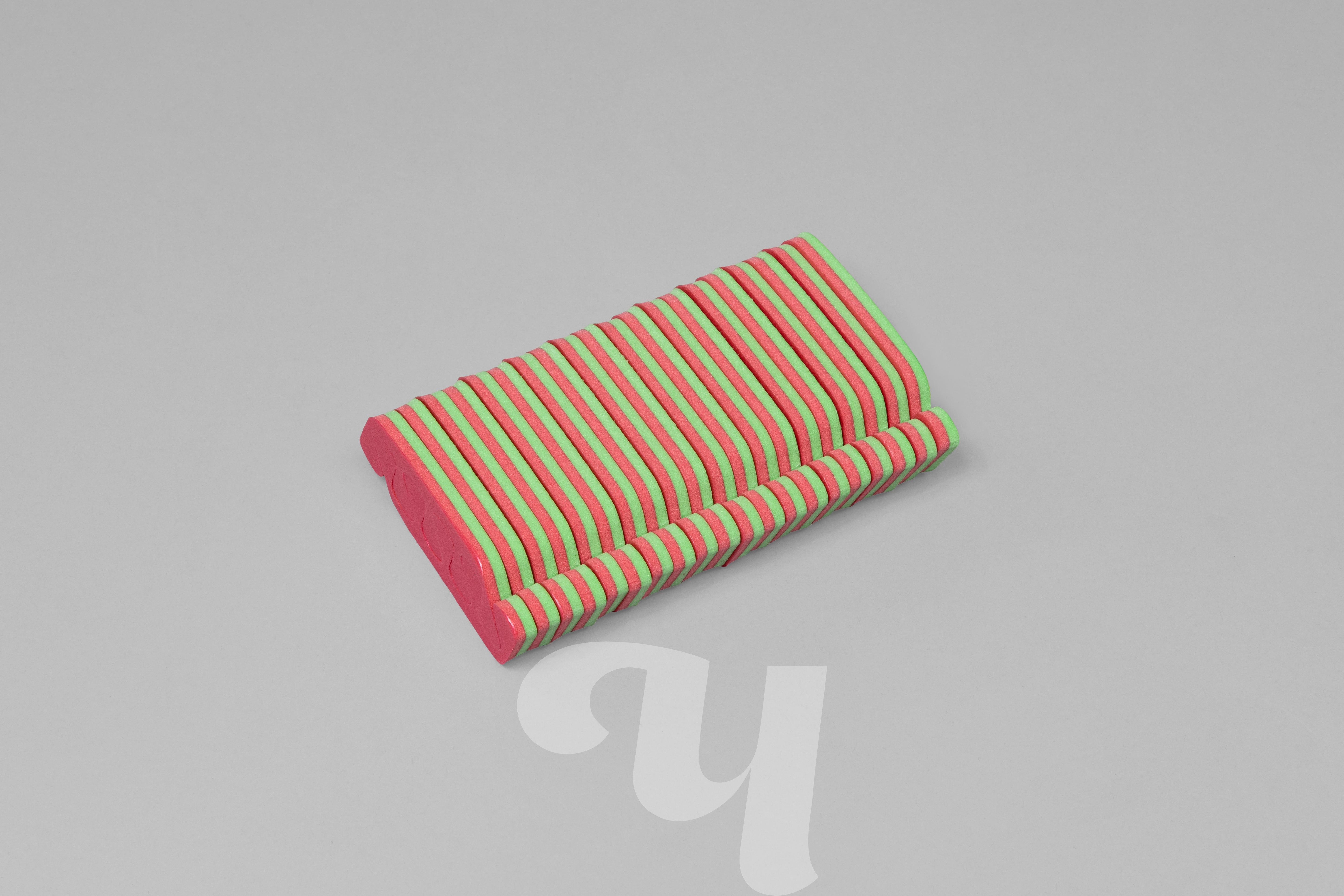 Чистовье Разделитель для пальцев, 20 пар, 8 мм, Розово/салатовый цвет