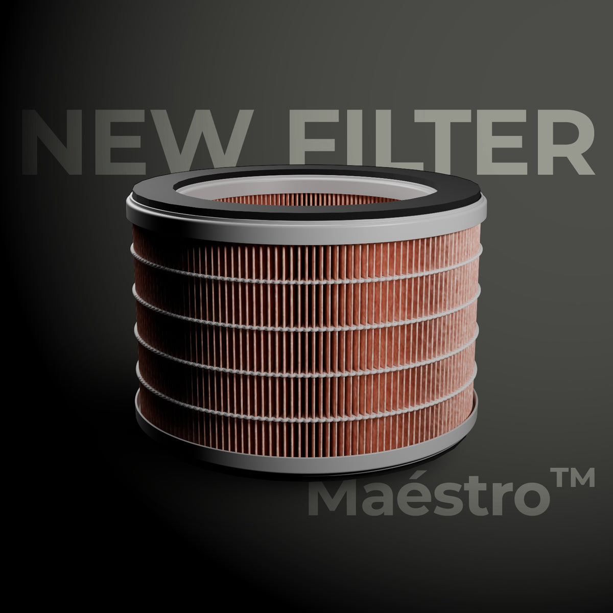 4BLANC HEPA-12-Luftfilter für die Maéstro™ Ultimate Protection Nagelstation – Maéstro™ Staubauffangfilter
