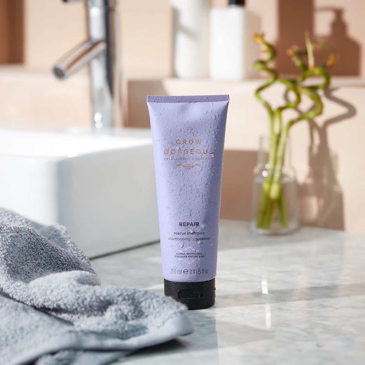 GROW GORGEOUS Repair Rescue Shampoo, 250 ml