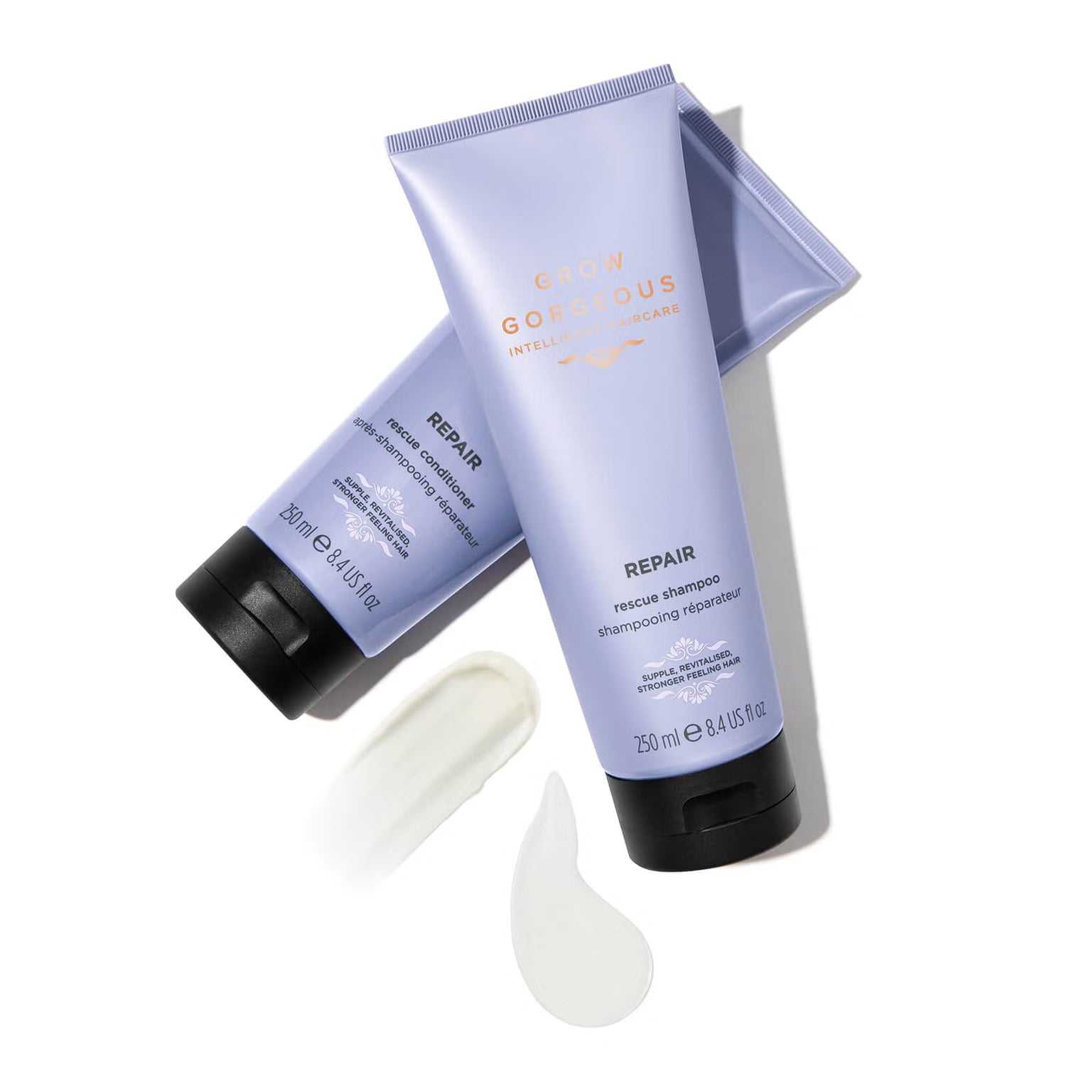 GROW GORGEOUS Repair Rescue Shampoo, 250 ml