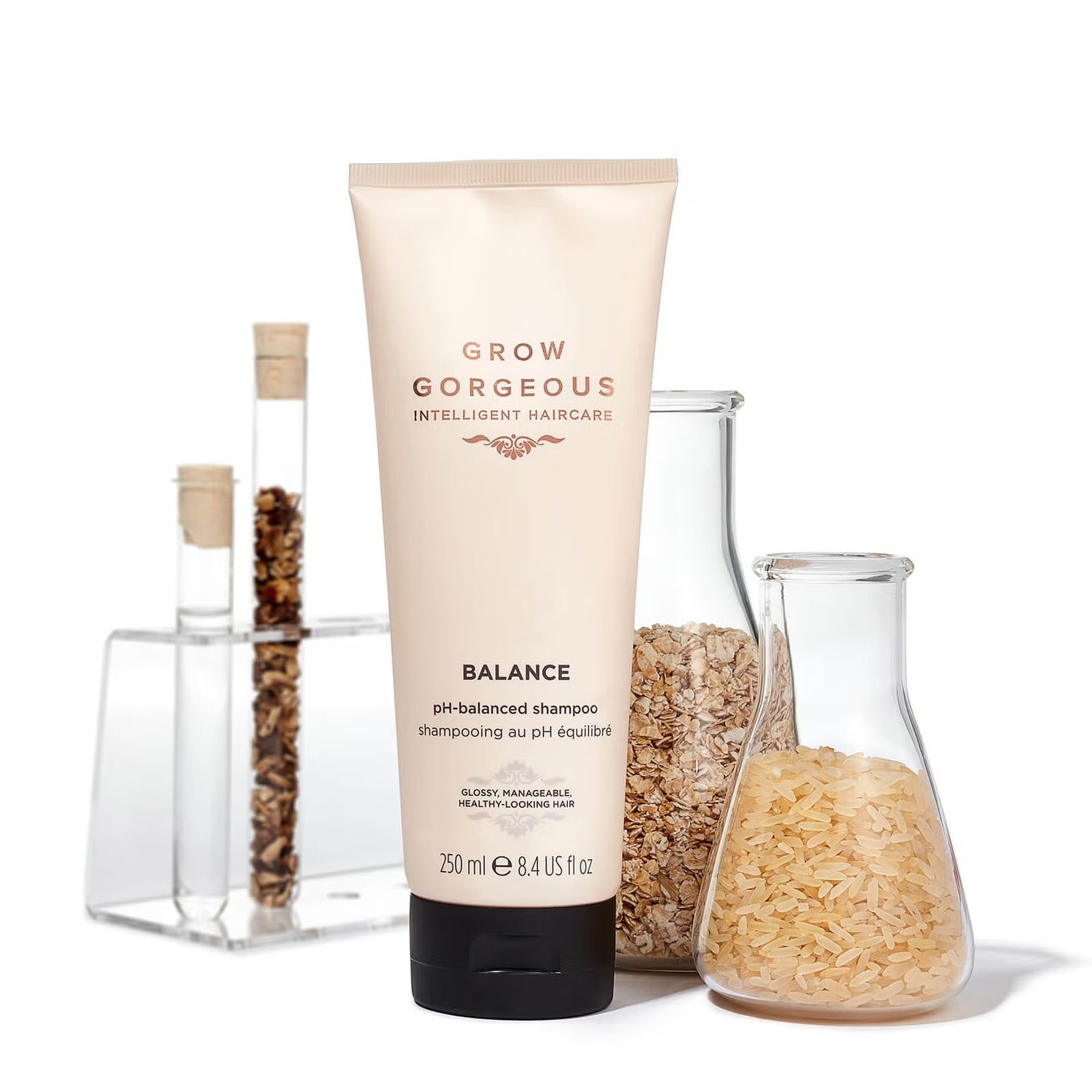 GROW GORGEOUS Balance pH-Balanced Shampoo - pH līdzsvarojošs šampūns, 250ml