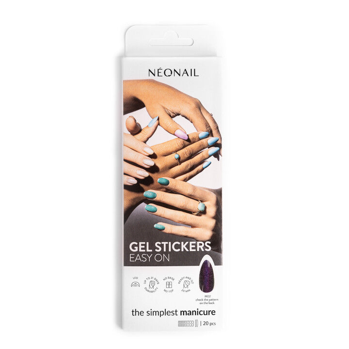 Neonail Гелевые наклейки Easy On M02