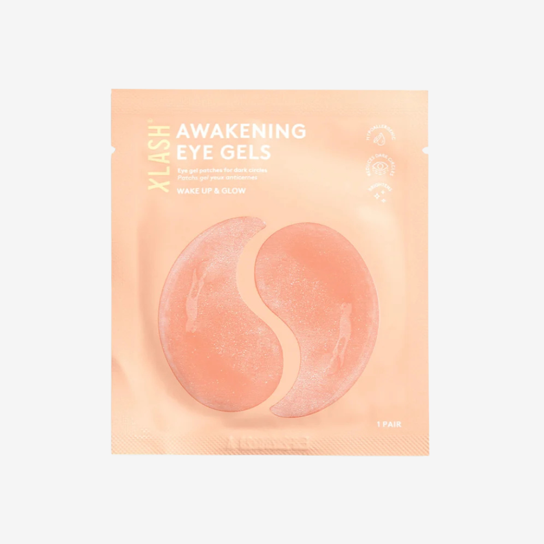 XLASH Awakening Eye Gels - hydrogel eye patches, 1 pair
