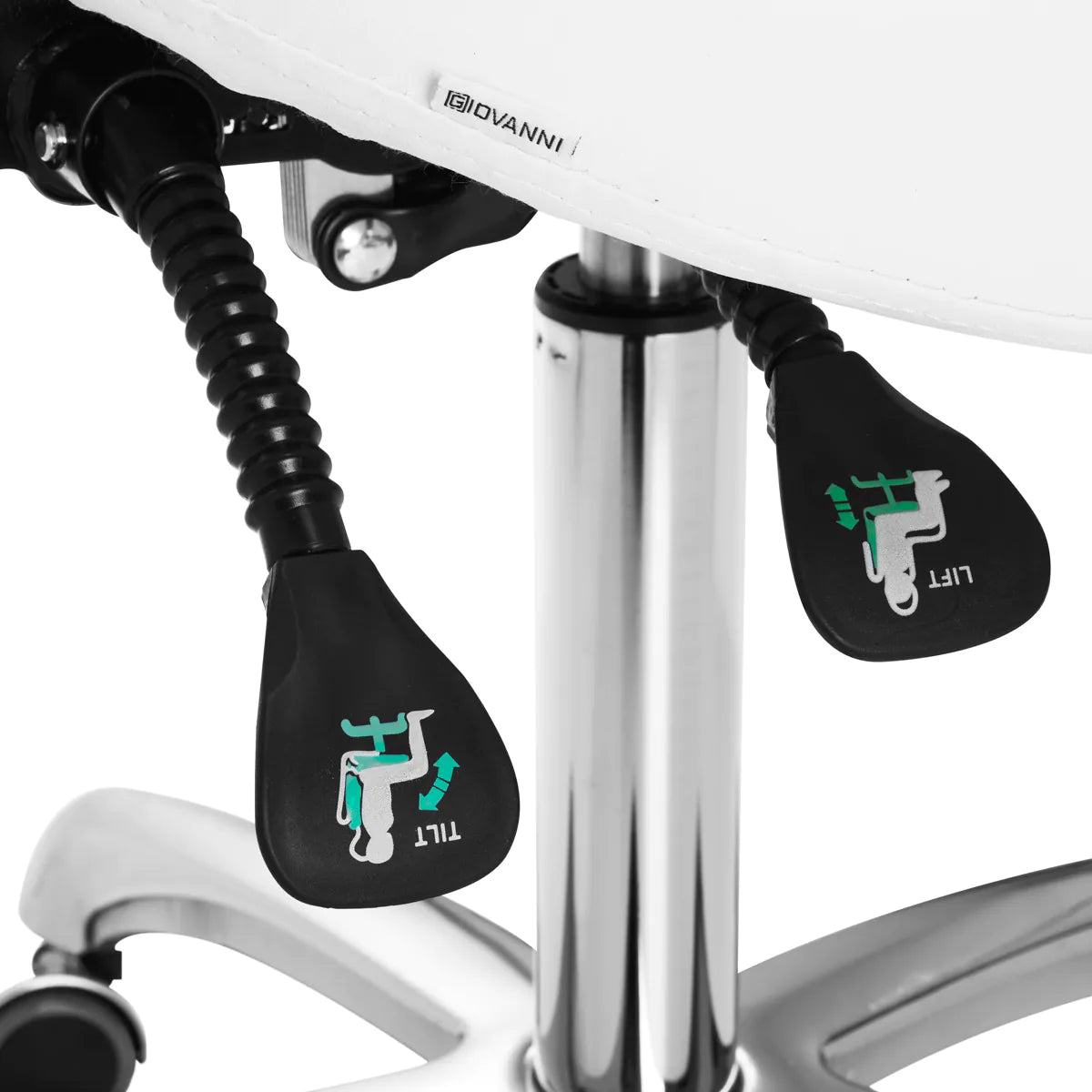 Podologie- und Pedikürstuhl Giovanni 1004 Weiß