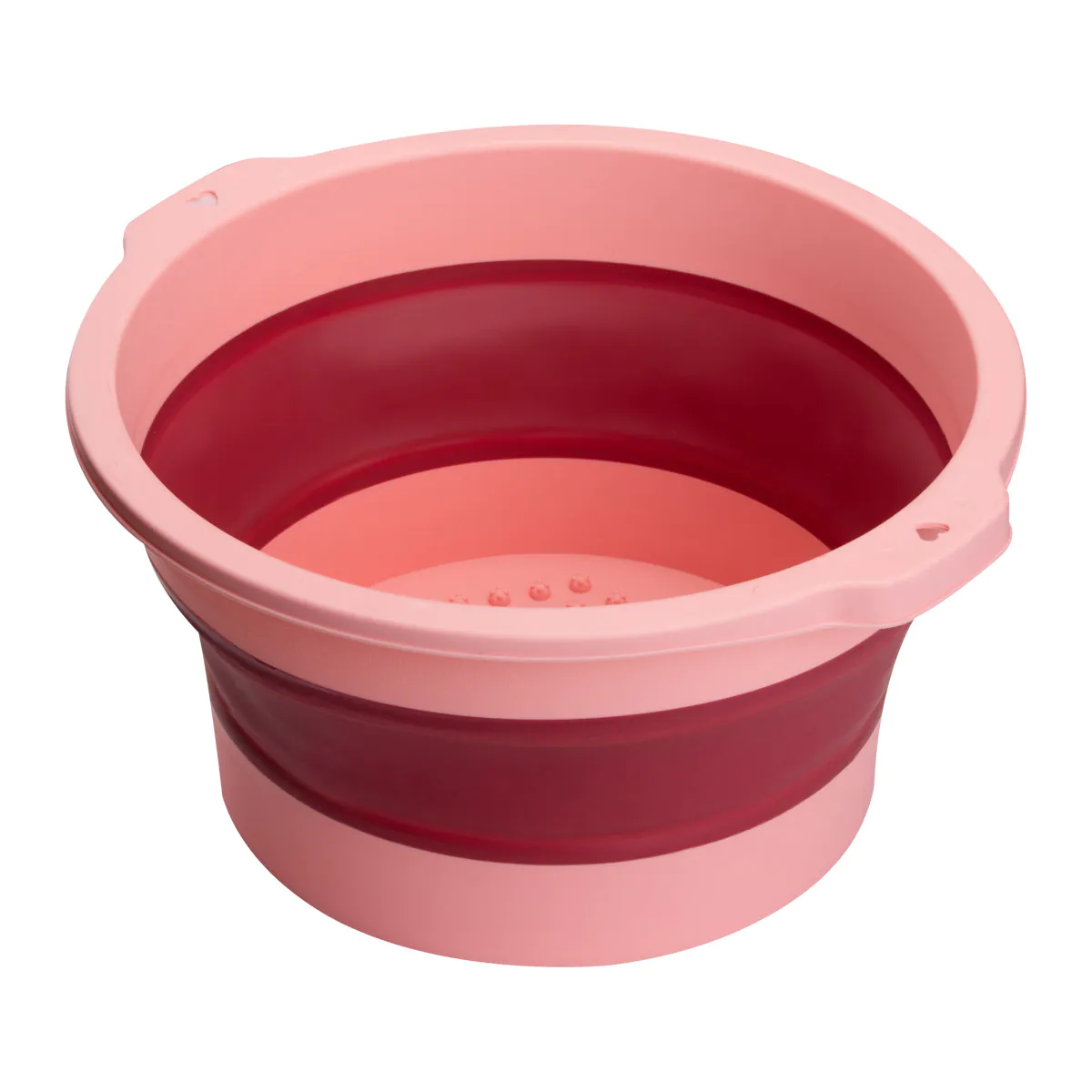 Pedicure Bowl Foldable, Pink