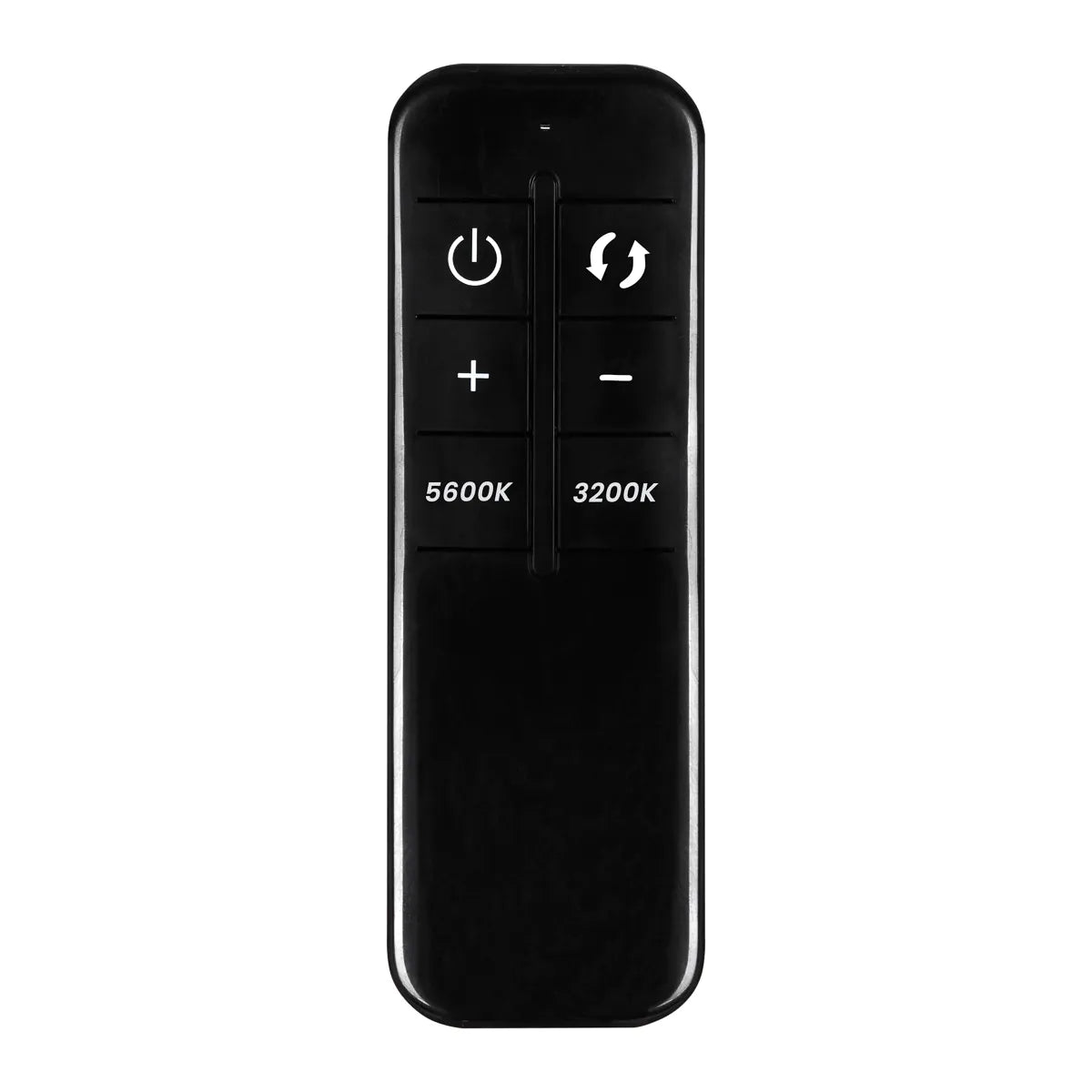 Skropstu un grima bezēnas LED lampa Momo Melna ar pamatni