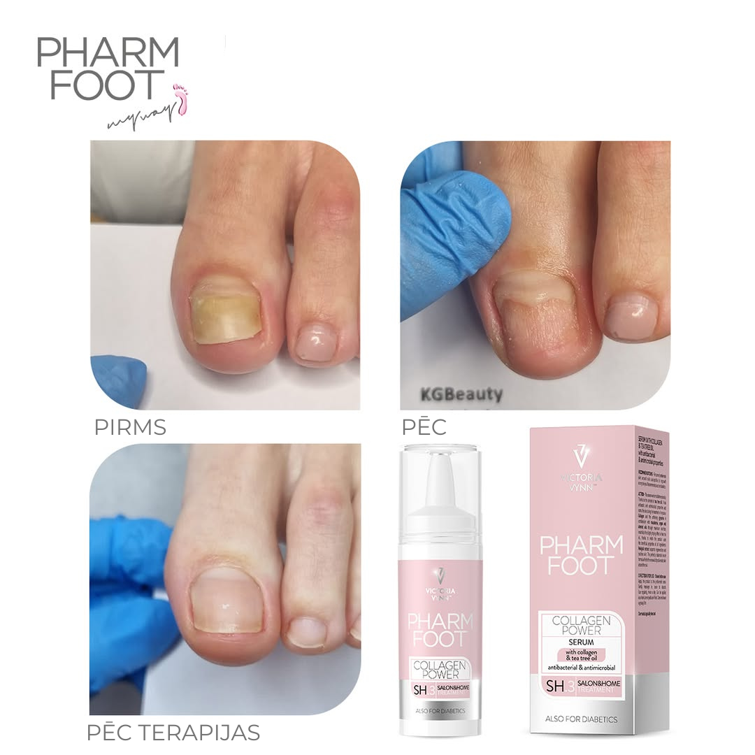 PHARM FOOT Коллагеновая сыворотка для ногтей, COLLAGEN POWER 15ml