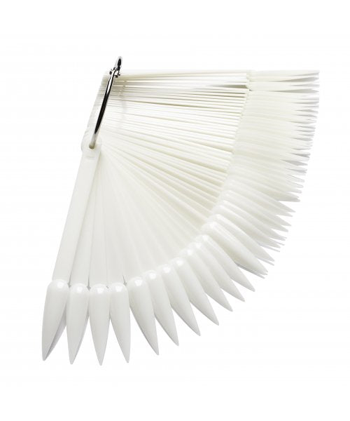 KODI Nail tips Stiletto shape, 50pcs. (natural color)