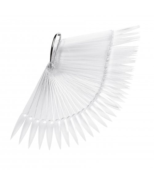 KODI Nail tips Stiletto shape, 50pcs. (transparent)
