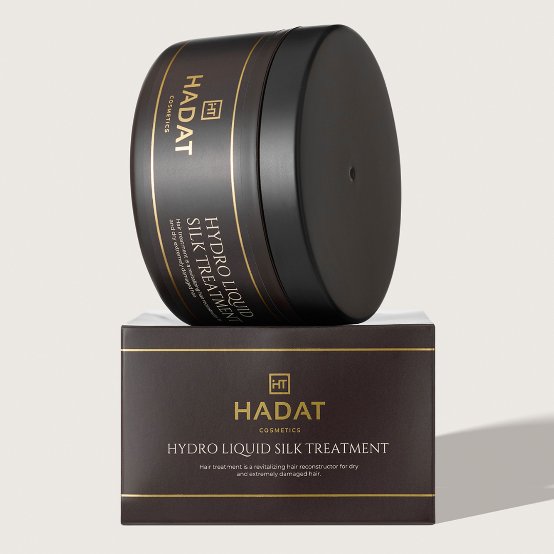 HADAT HYDRO LIQUID SILK TREATMENT Matu elastību atjaunojoša maska, 300ml