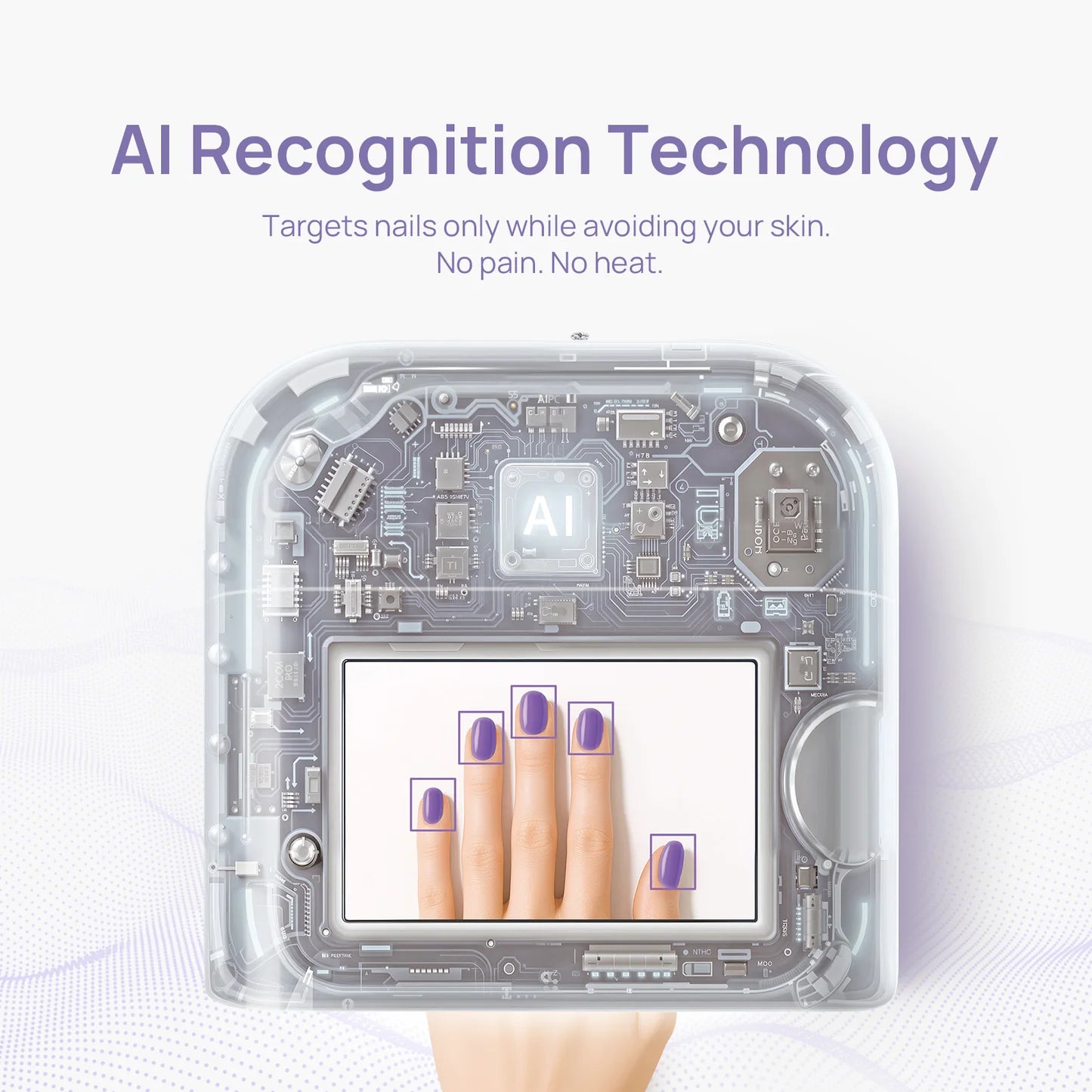 ONAIL AI LED лампа для маникюра