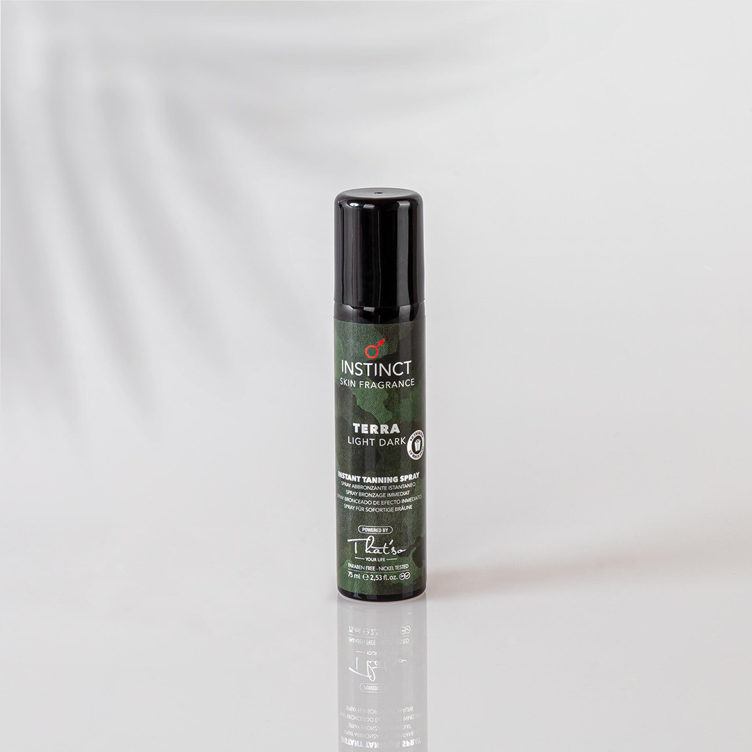 THAT'SO Man Instinct Terra Self-Tinting Spray for Men – EXTRA DARK, 75ml
