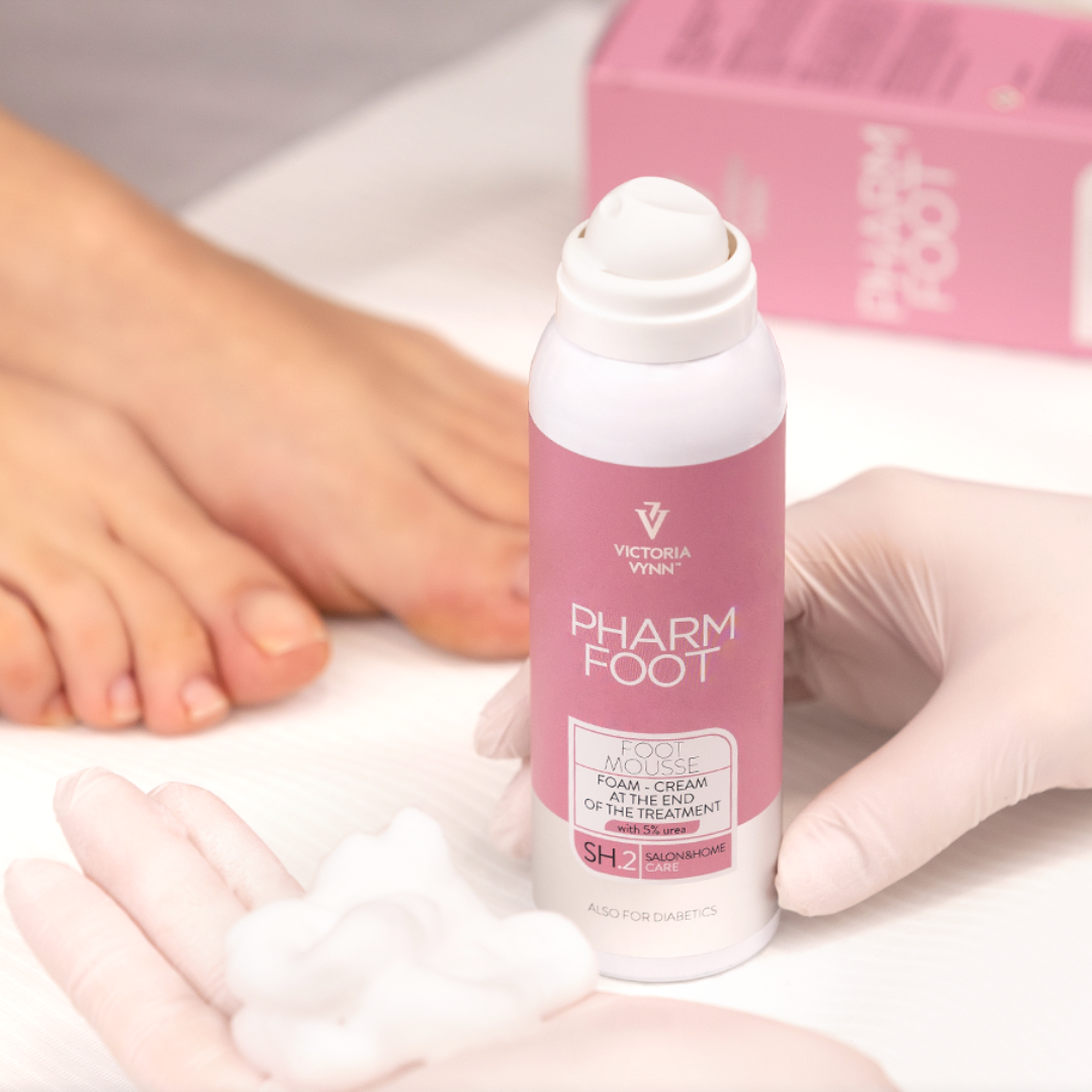 PHARM FOOT Foam-cream with 5% urea, FOOT MOUSSE 105ml