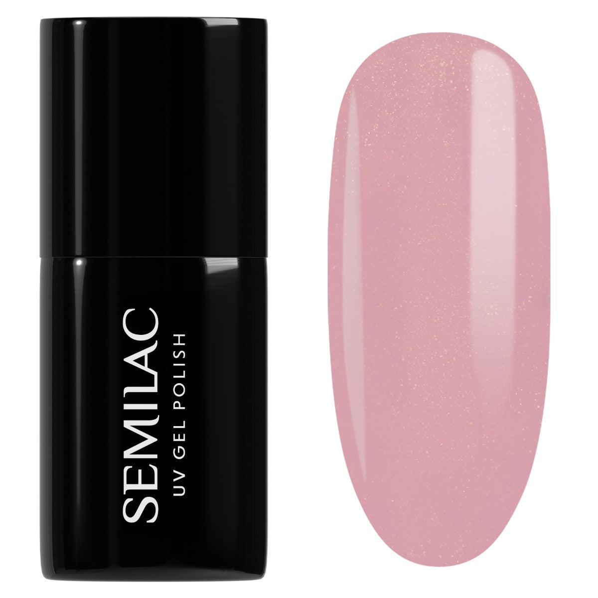 376 UV Semilac Hybrid Shimmer Stone Pink Diamond 7 ml