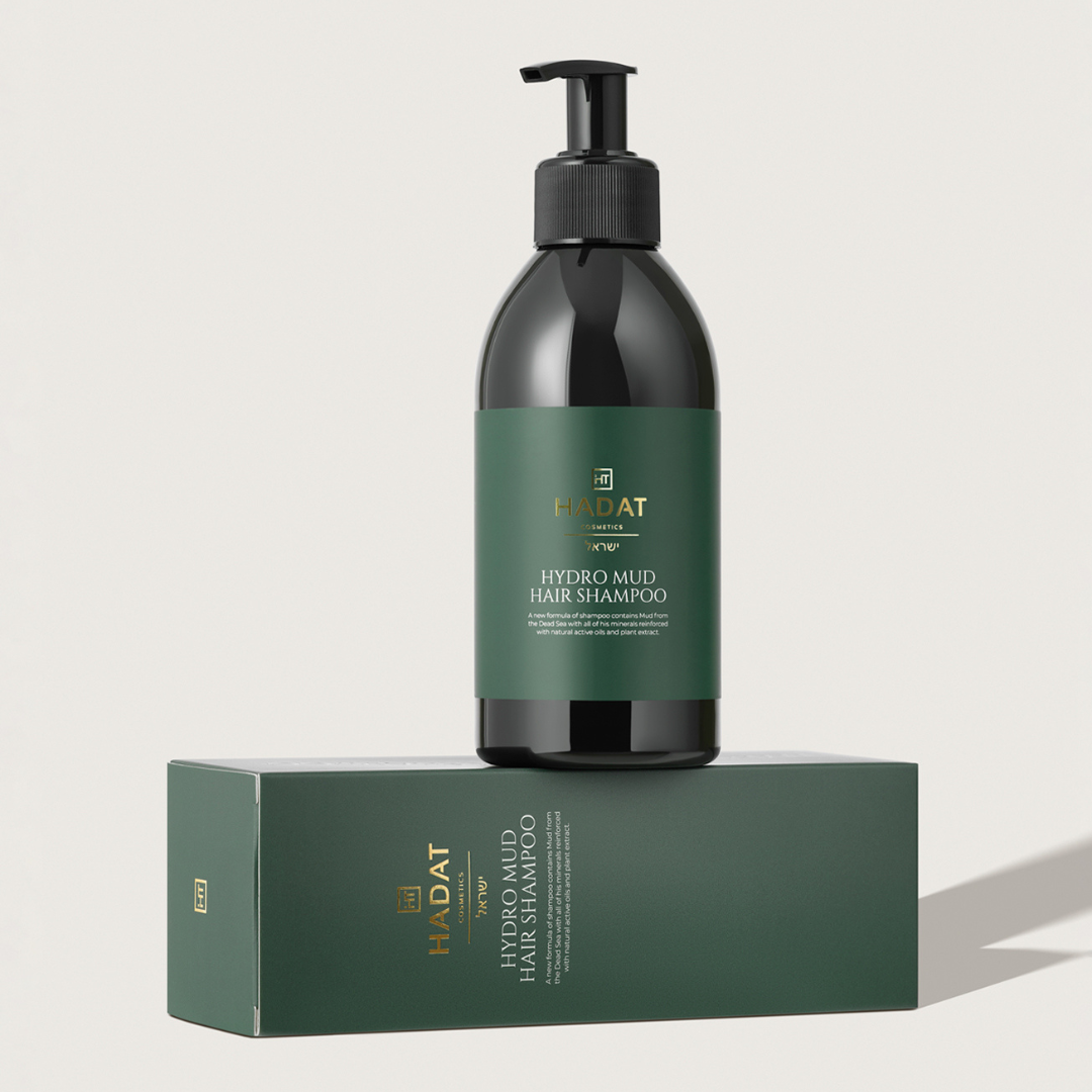 HADAT HYDRO MUD HAIR SHAMPOO Dziļi attīrošs šampūns, 300ml