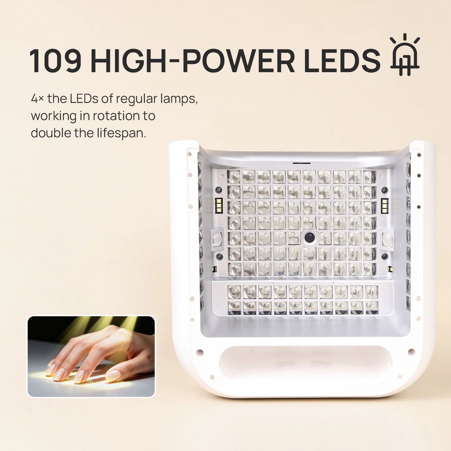 ONAIL AI LED manikīra lampa