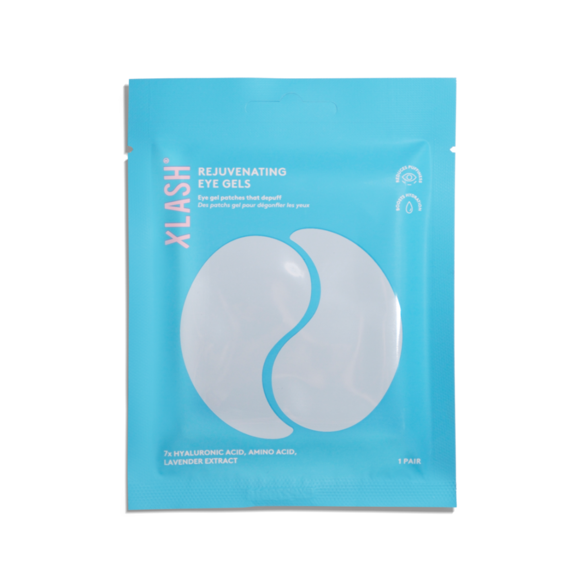 XLASH Rejuvenating Eye Gels -  hidrogela acu patči, 1 pāris