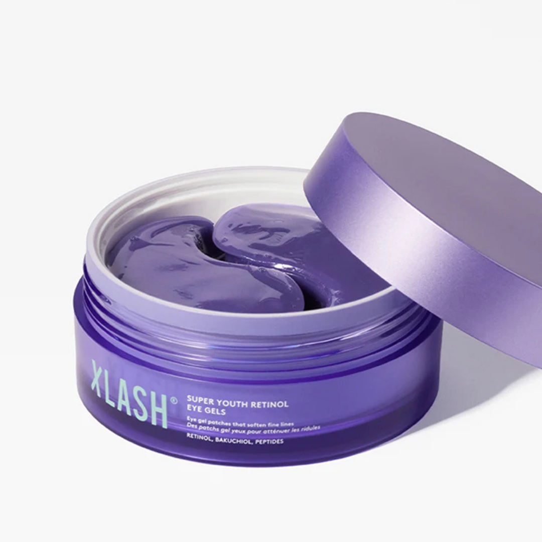 XLASH Super Youth Retinol Eye Gels - hidrogela acu patči, 60 gab.