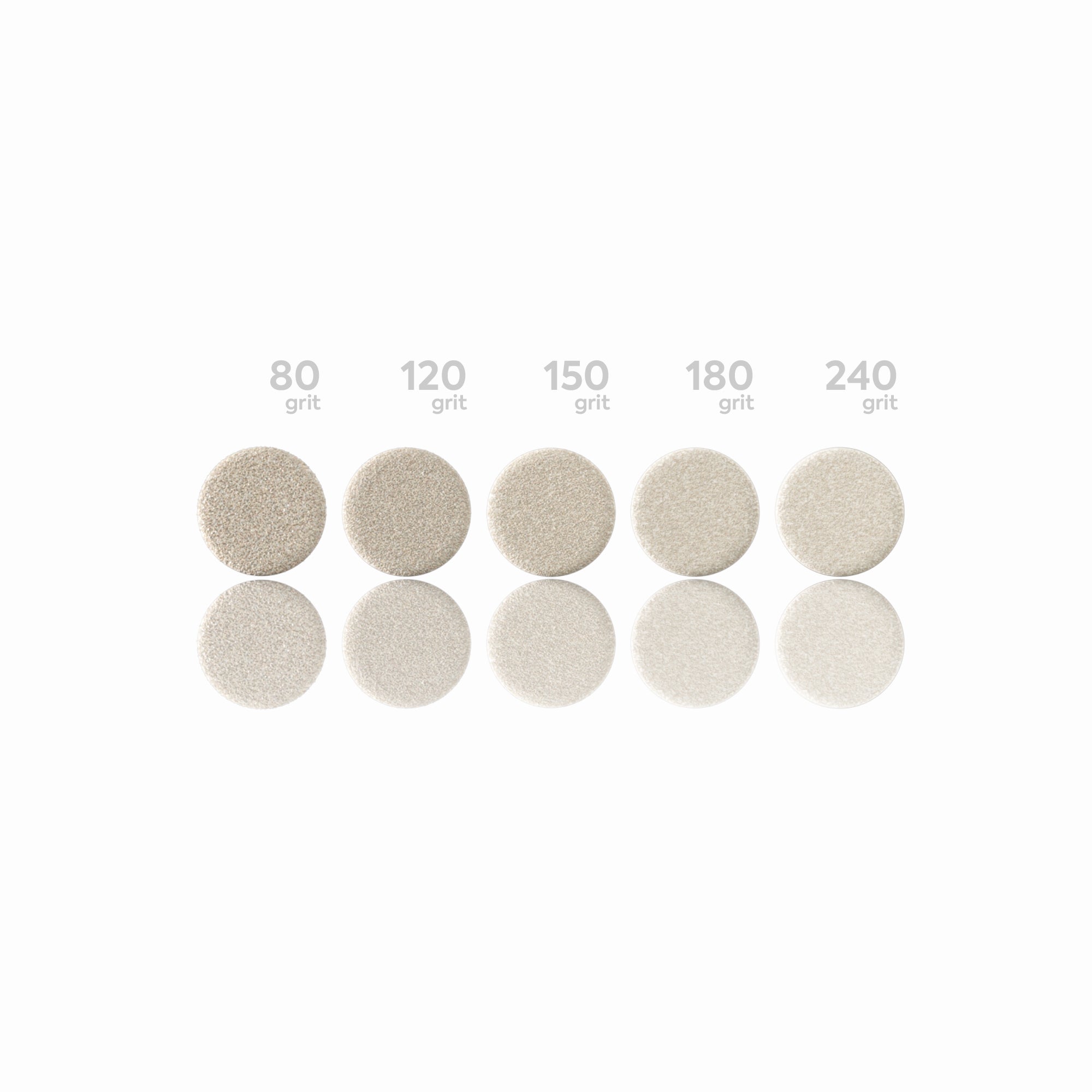 Wonderfile interchangeable files for pedicure 25mm disc 120gr., 50 pcs.