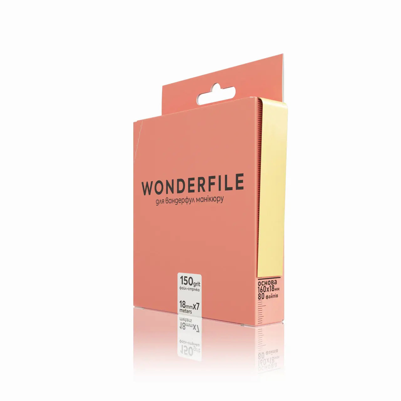 Wonderfile Interchangeable file-tape 160x18mm, 150gr, 7m.