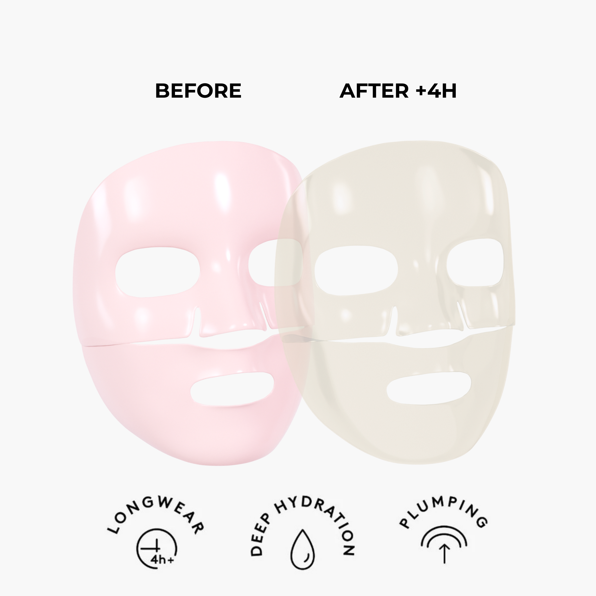 XLASH Collagen Hydrogel Hyal Mask - Коллагеновая гидрогелевая маска с гиалуроновой кислотой, 1 шт.