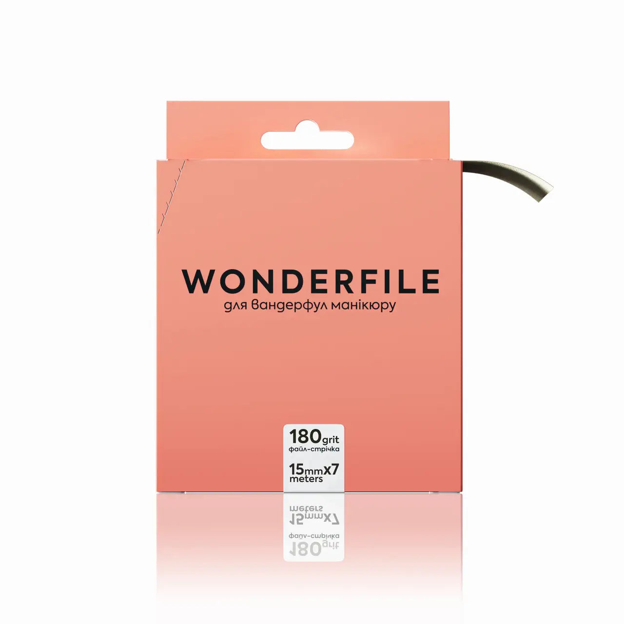 Wonderfile Interchangeable file-tape 130x15mm, 180gr, 7m.