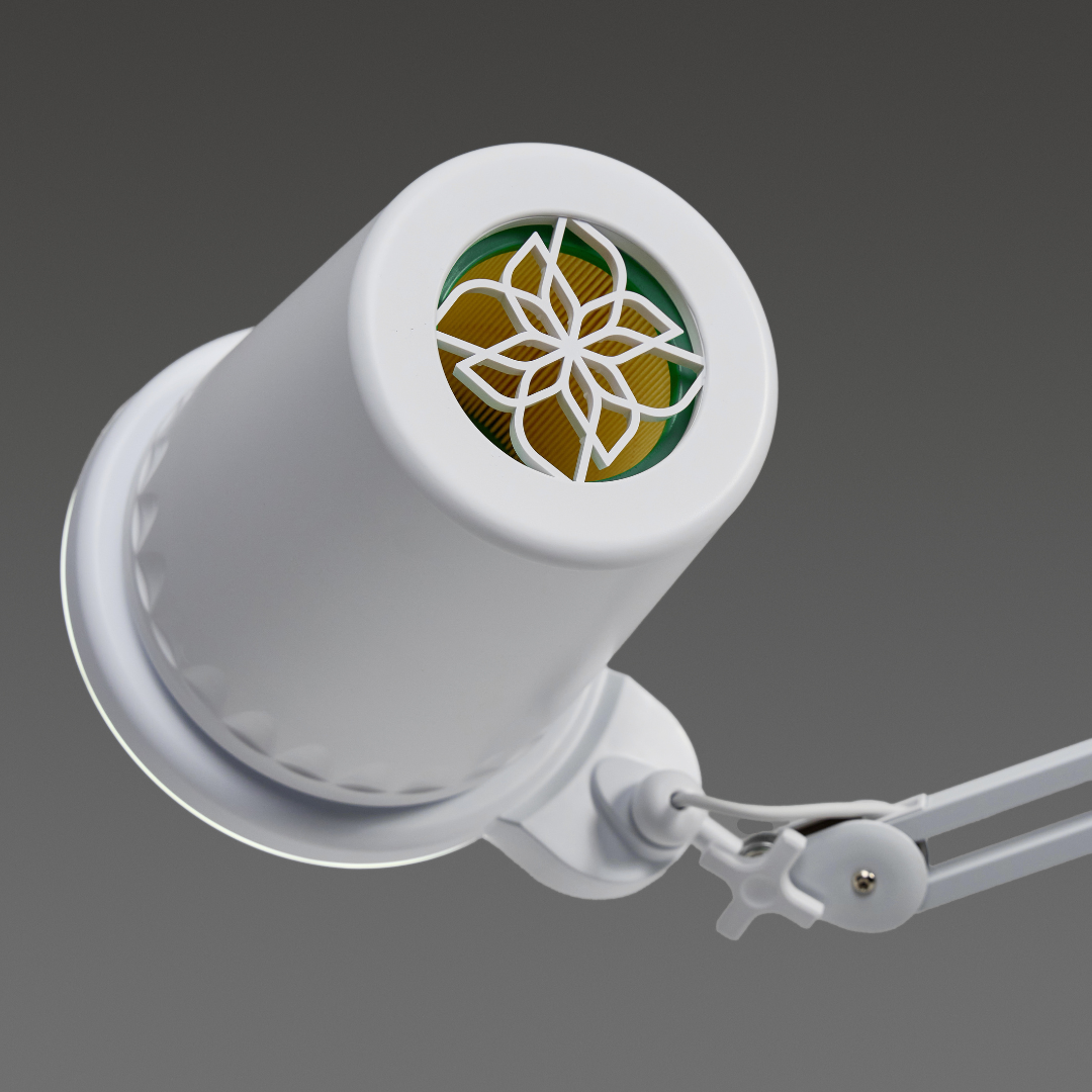 Пылесборник 4BLANC Alize с креплением на стол и светодиодной подсветкой