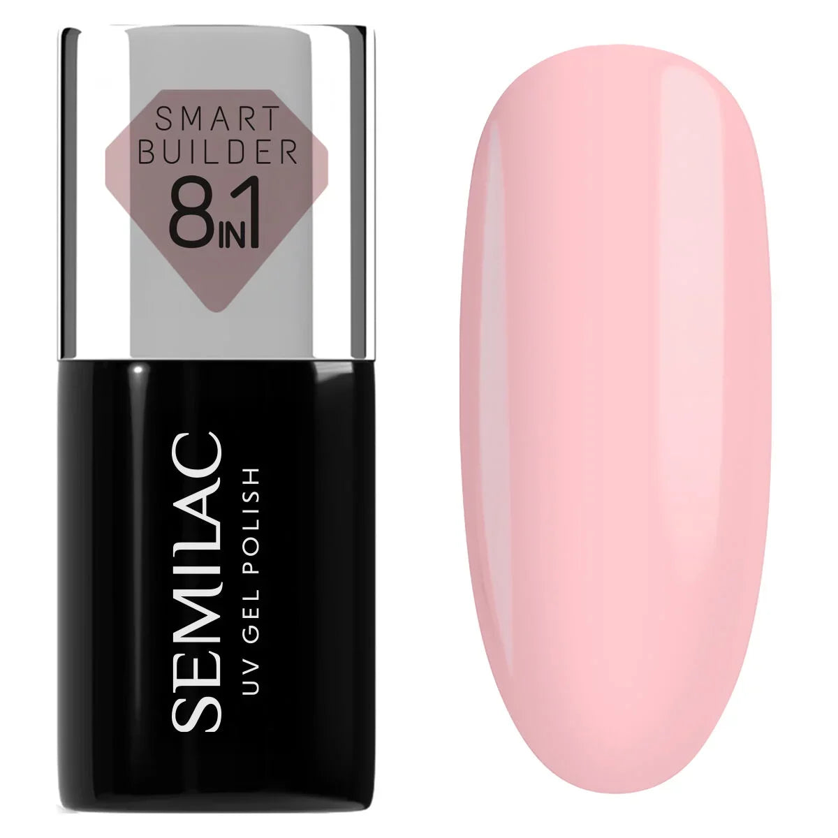 824 Semilac Smart Builder 8in1 Soft Blush 7ml