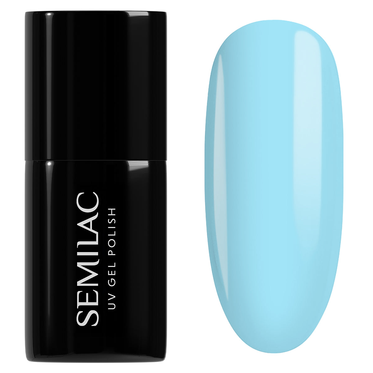 974 Semilac UV Gel Polish Bubbly Blue 7 ml