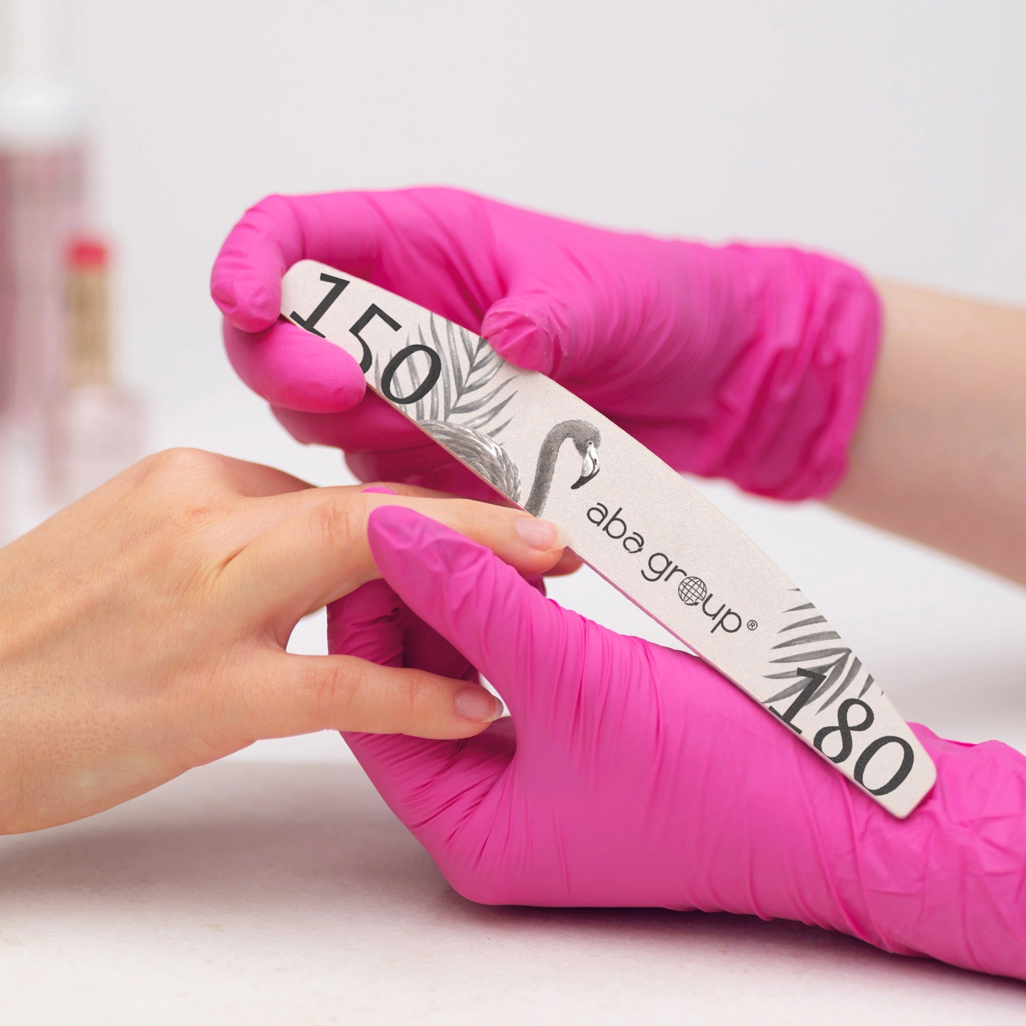 ABA Nail file Crescent 150/180 - 1pc.