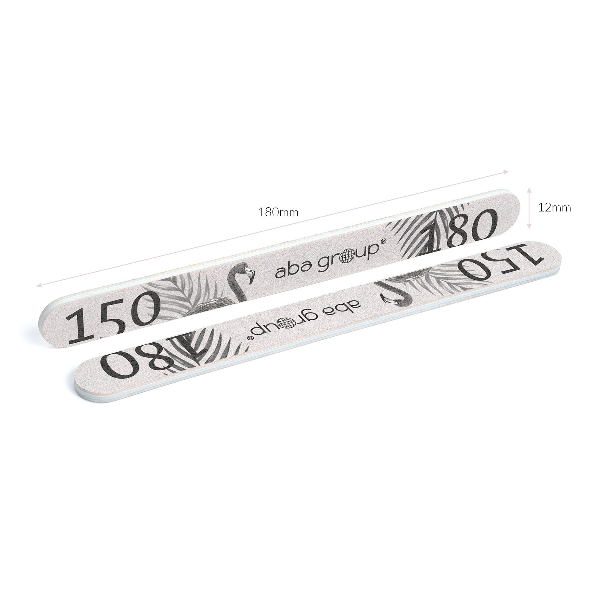 ABA Nail file Straight 150/180 - 1pc.