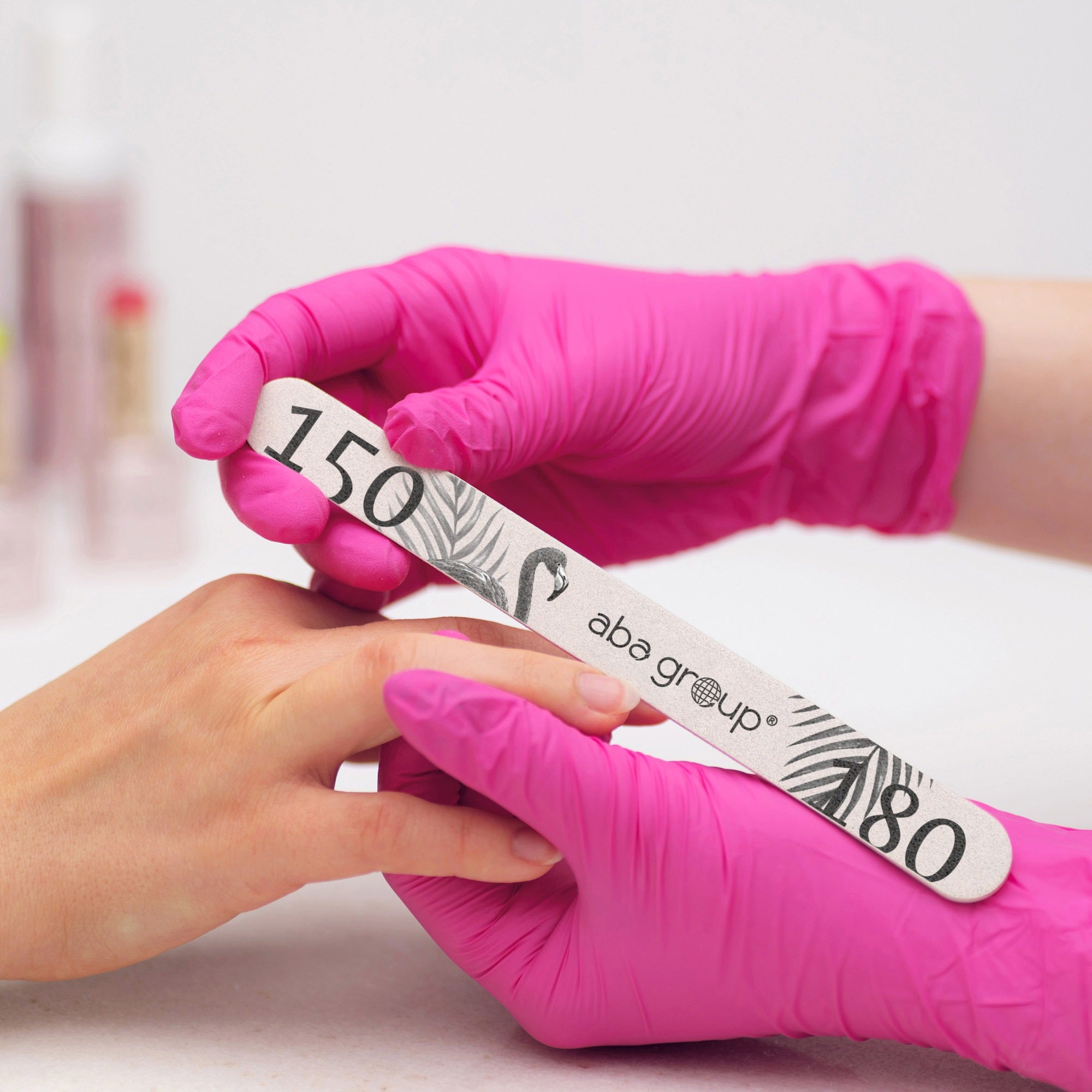 ABA Nail file Straight 150/180 - 1pc.