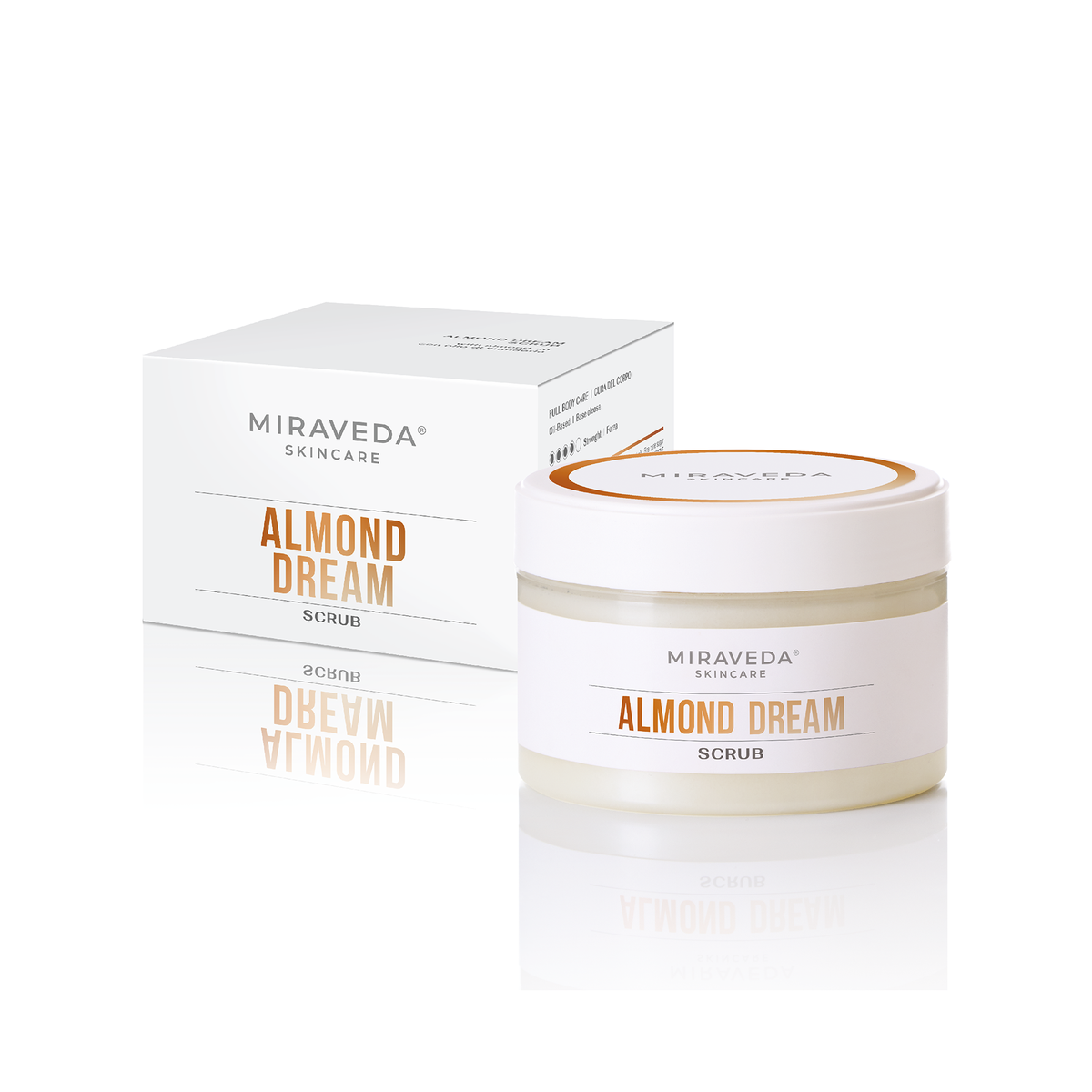 „ItalWax Miraveda“ kūno šveitiklis „Almond Dream“, 200 ml