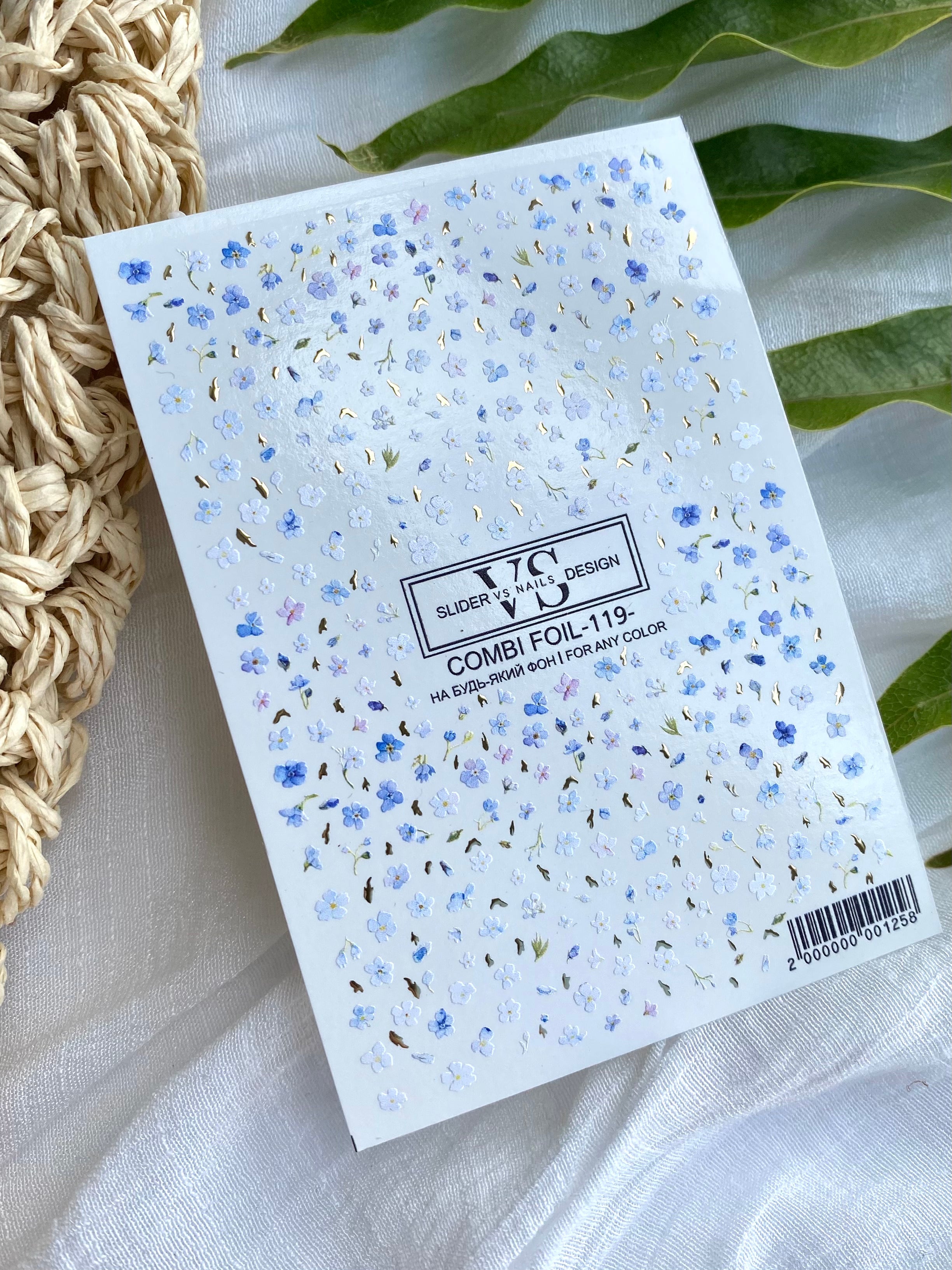 VS NAILS Sliders Combi Foil Nr.119