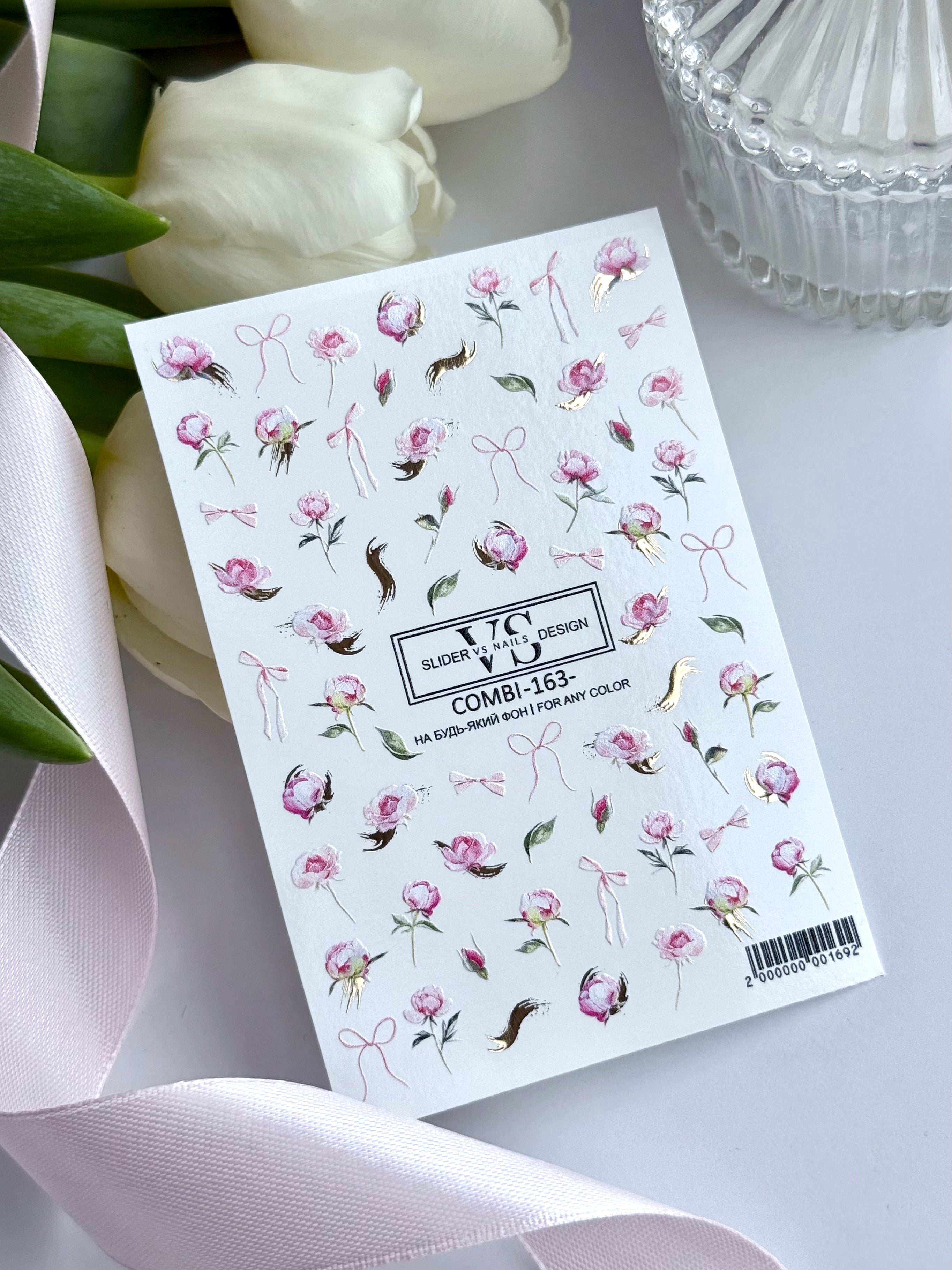 VS NAILS Sliders Combi Foil Nr.163