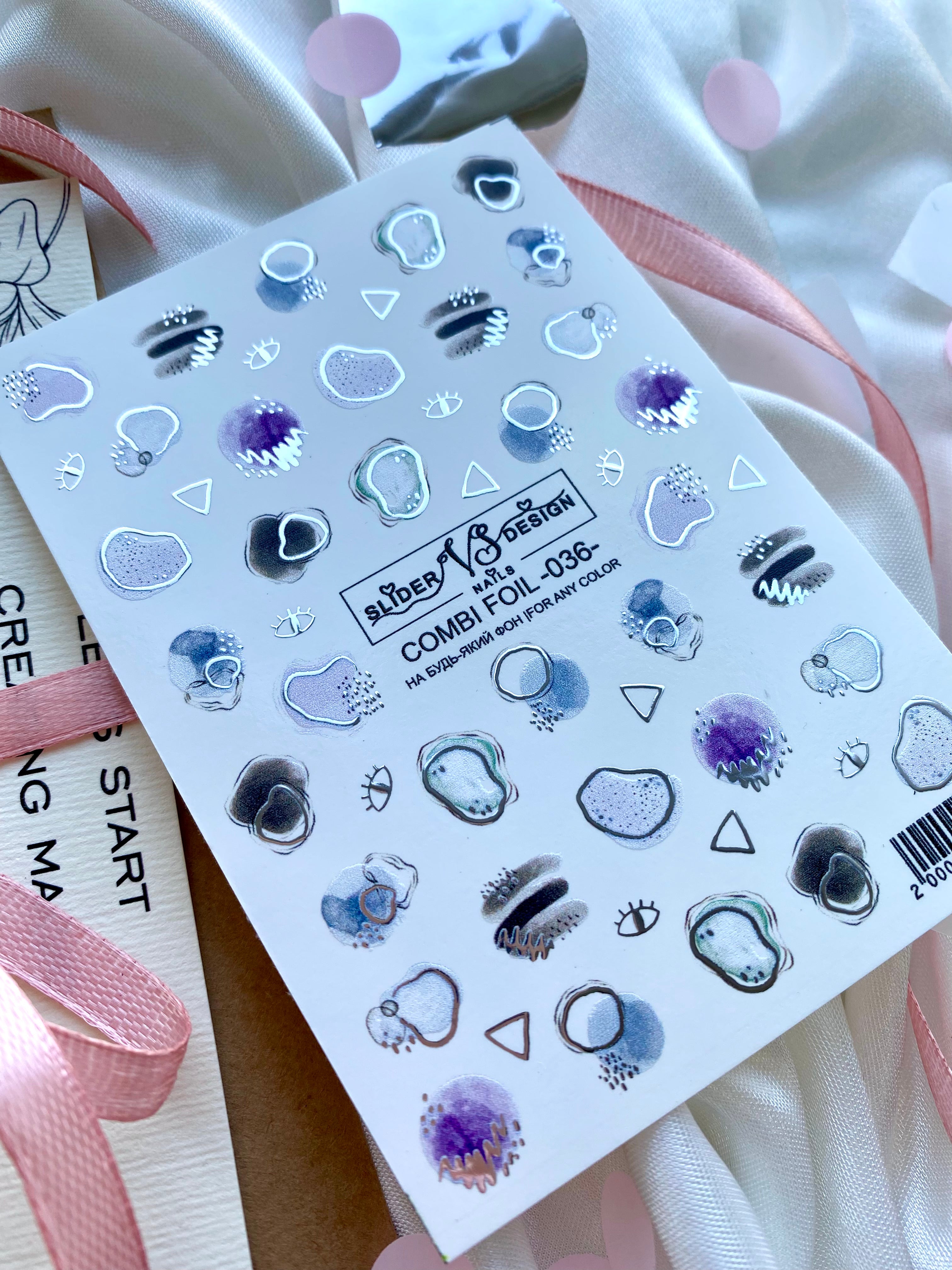 VS NAILS Sliders Combi Foil Nr.36