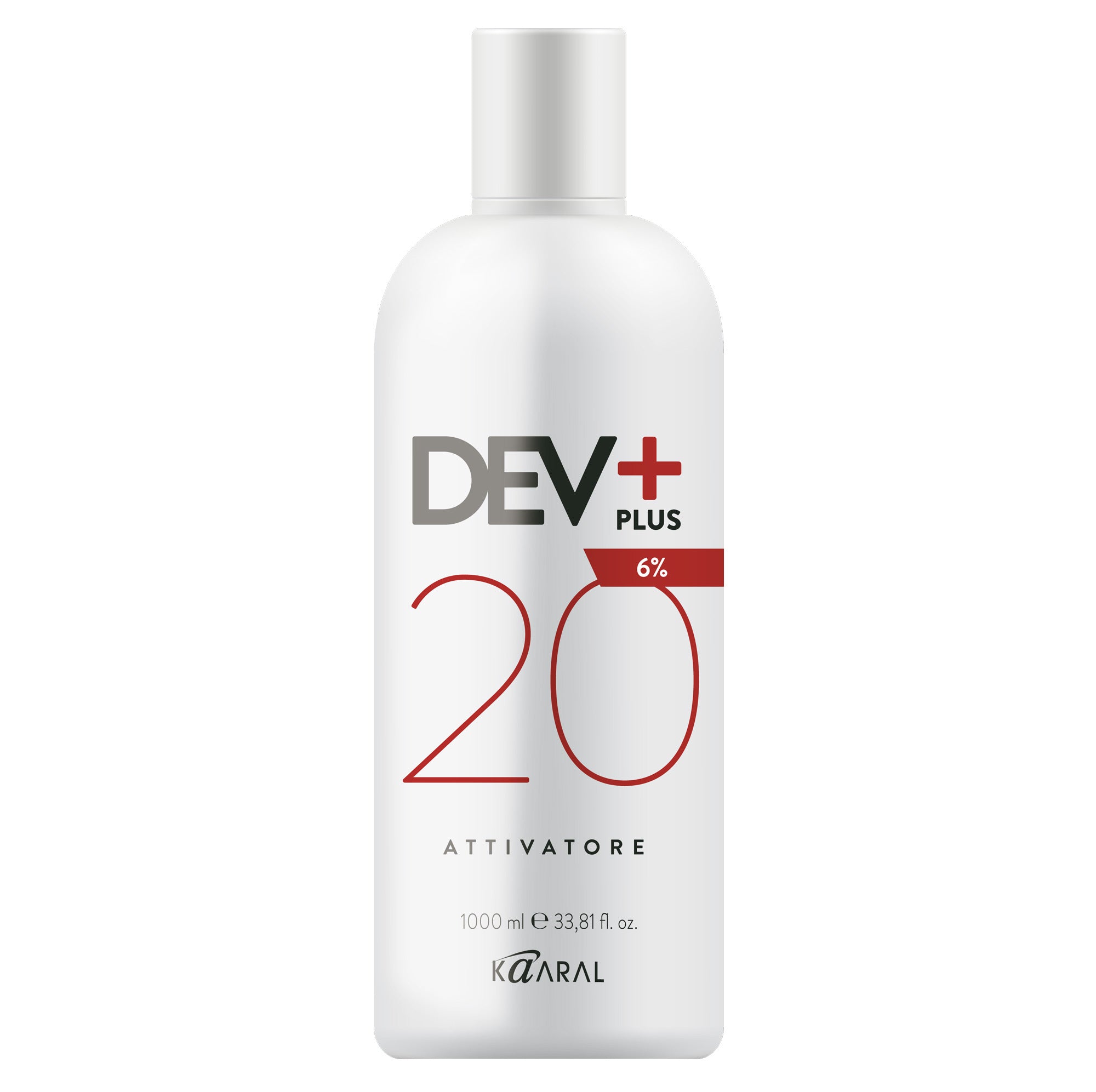 KAARAL Dev+plus oxidizing emulsion 20 vol. (6%), 1000 ml