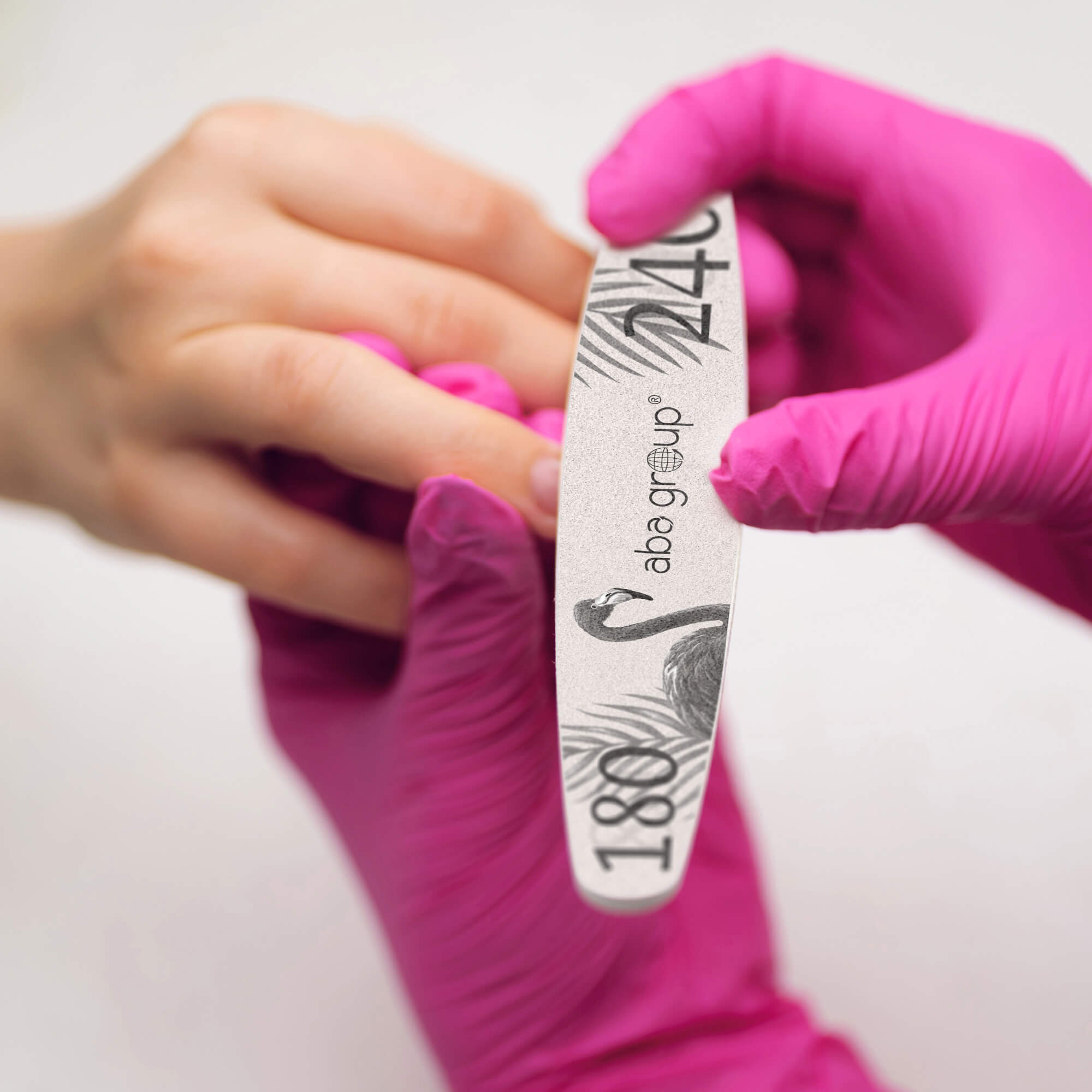 ABA Nail file Elipse 180/240 - 1pc.