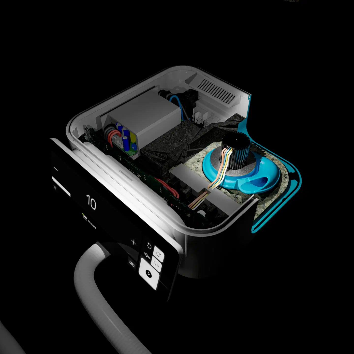 RUCK® Nova PRO Pedikīra aparāts ar putekļu sūcēju