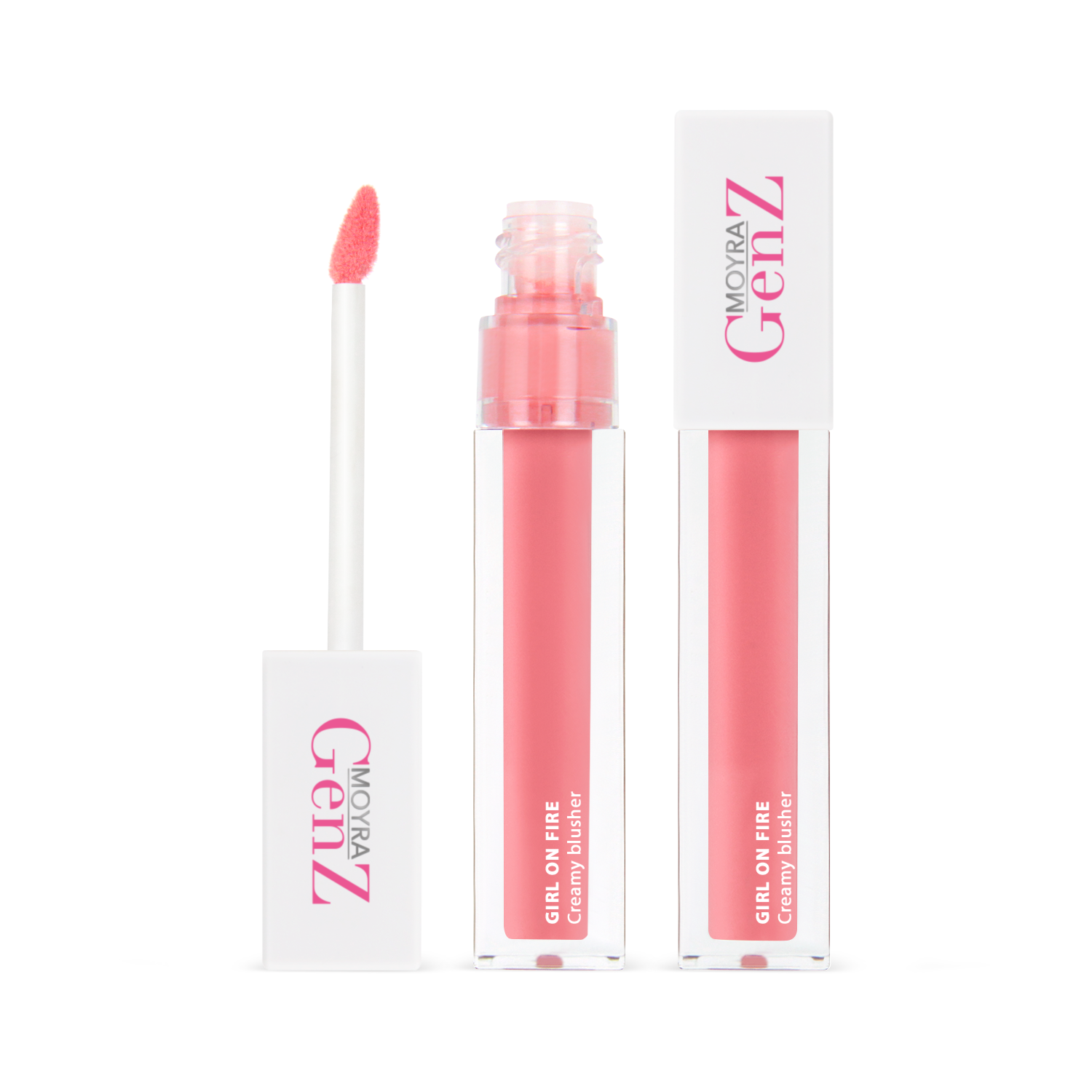 MOYRA GenZ Girl on fire Creamy Blusher 01 Rouge, 4 g