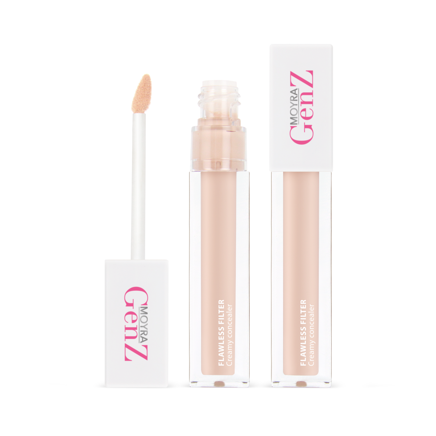 MOYRA GenZ Flawless Filter Creamy Concealer 01, 4.5 ml