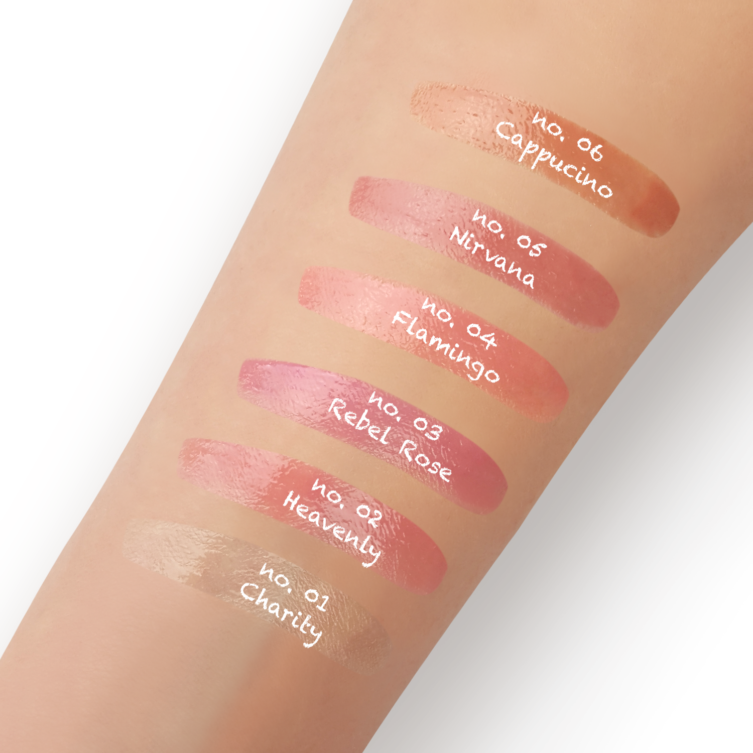 MOYRA GenZ Let it glow lipgloss 02 Heavenly блеск для губ
