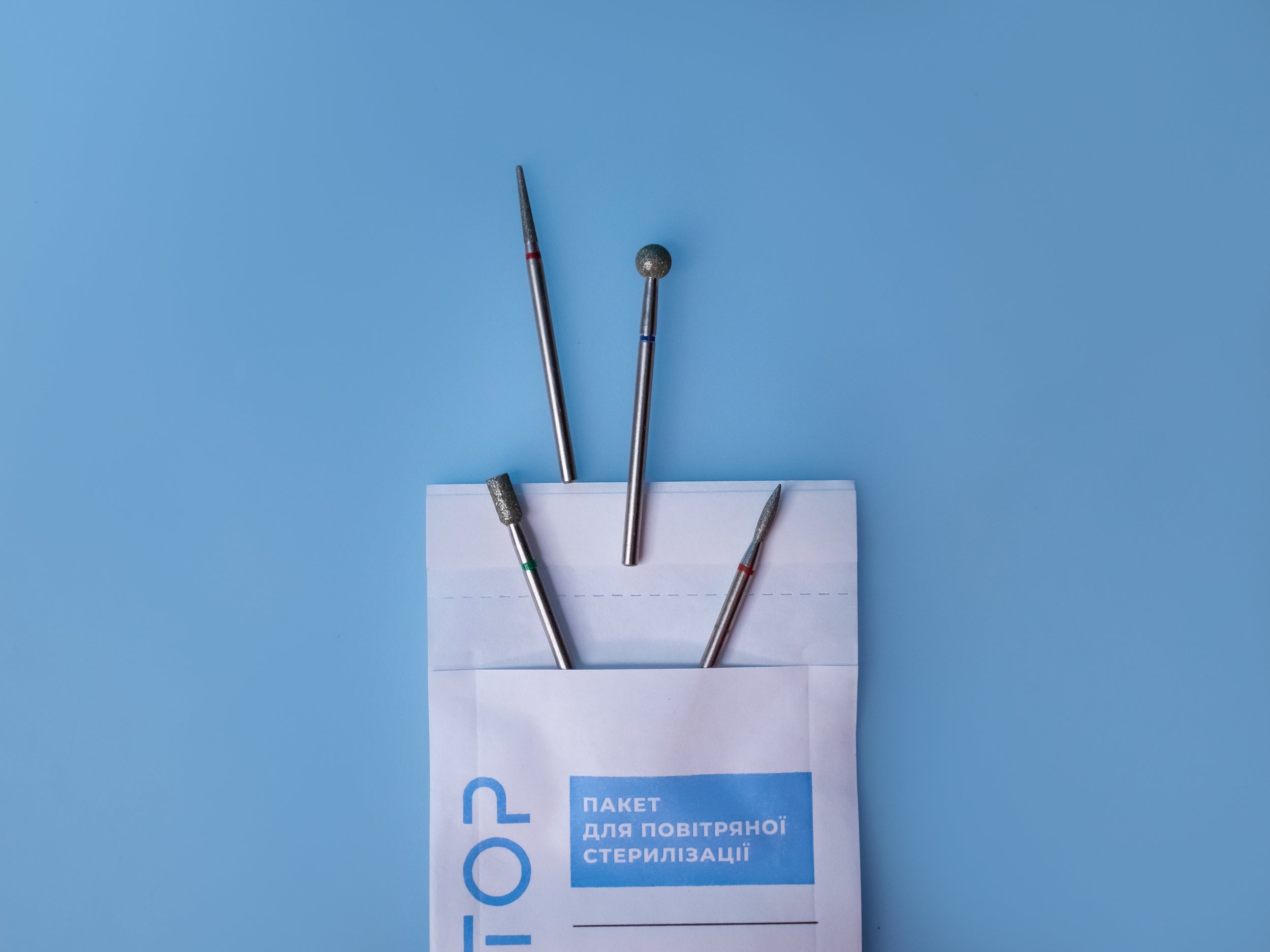 MicroSTOP Hot air paper sterilization bags 60x100 mm white with indicator