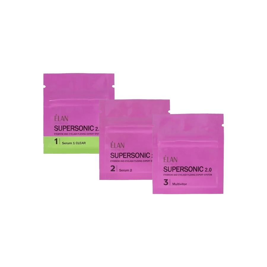 ELAN laminavimo sistema „SUPERSONIC“, serumas „Solis Nr. 1 Clear“, 10 ml