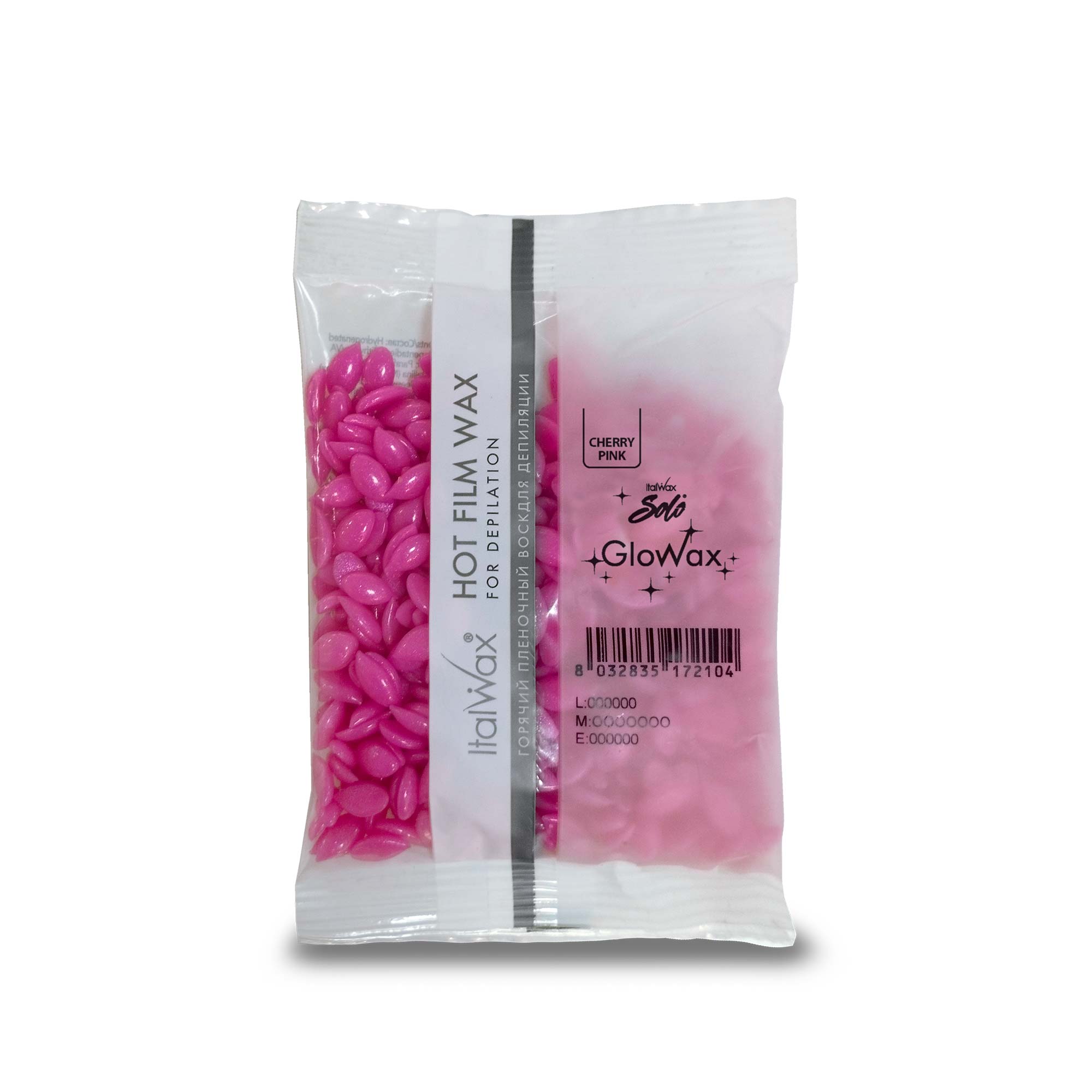 ItalWax SOLO GloWax Plēves vasks, CHERRY PINK 100 g