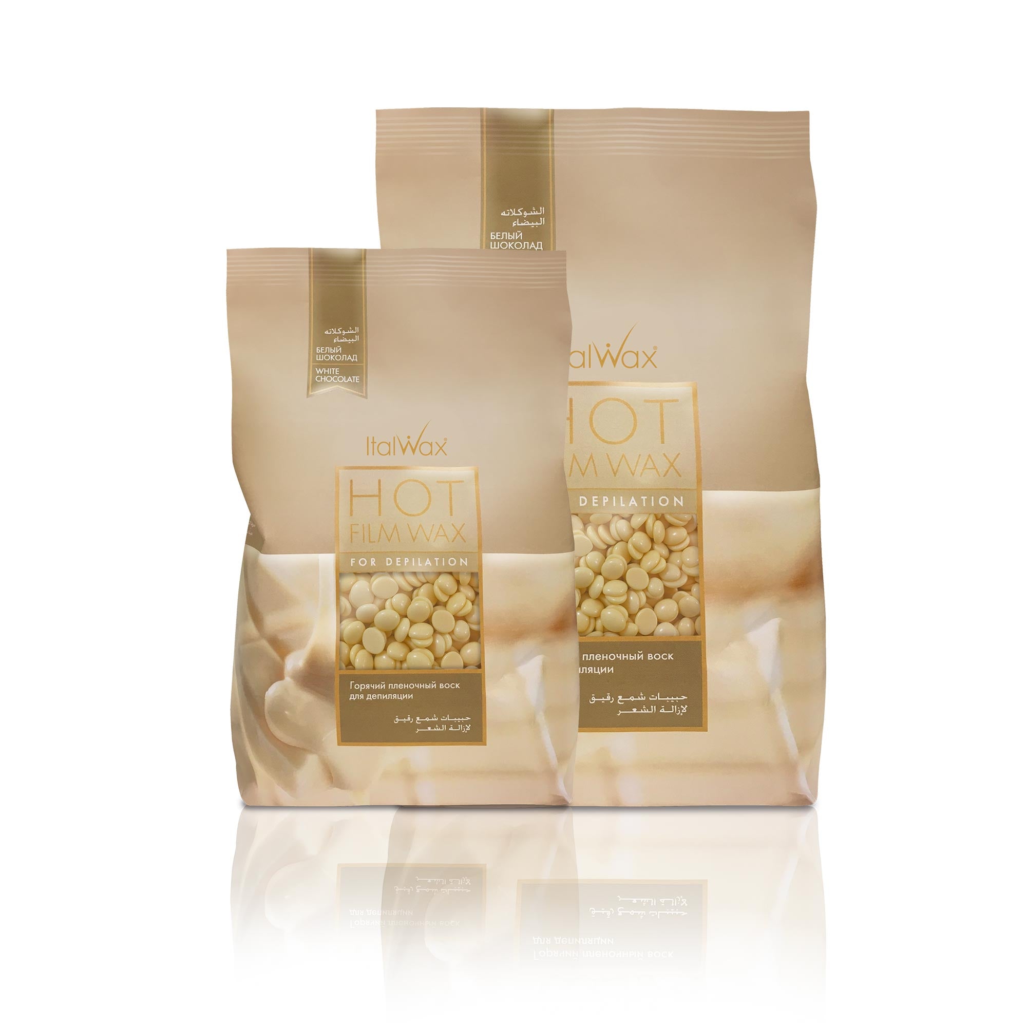 ItalWax HOT Film WAX Karstais plēves vasks - WHITE CHOCOLATE 500 g