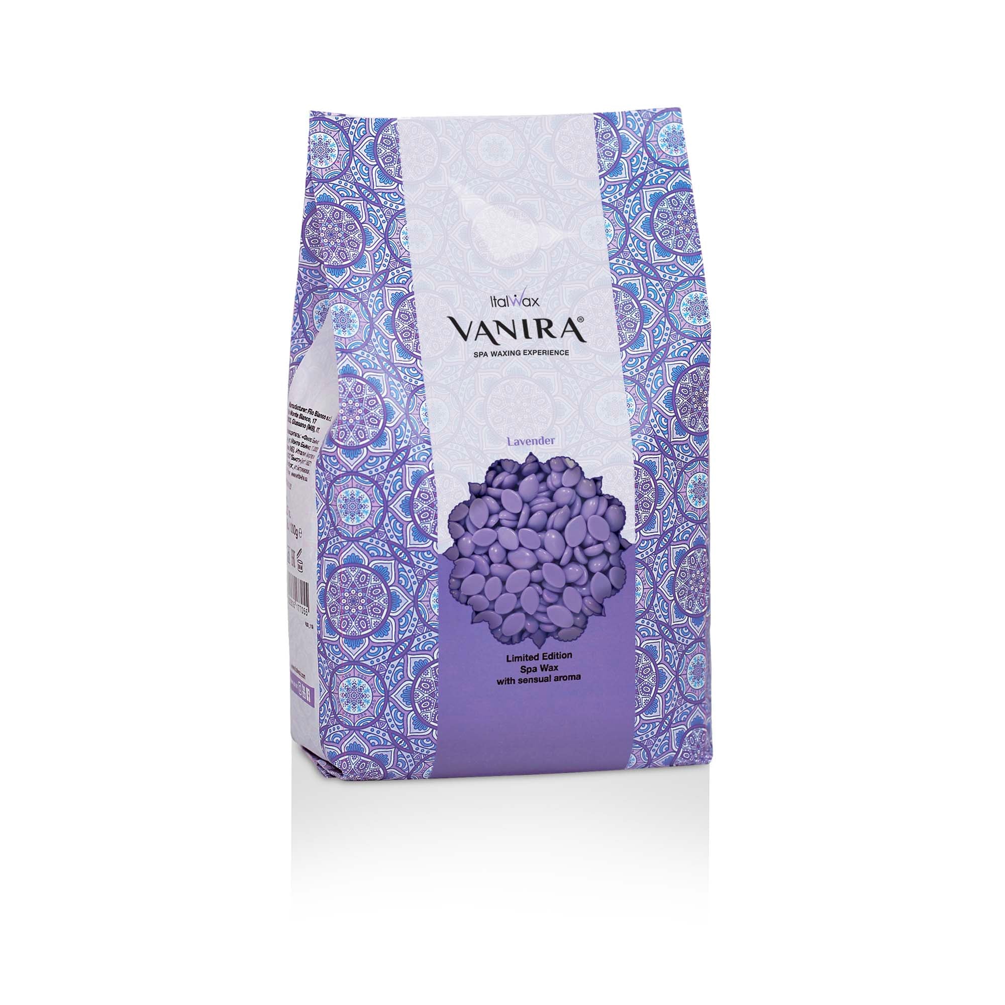 ItalWax VANIRA пленочный воск, LAVENDER (Лаванда) 1 кг