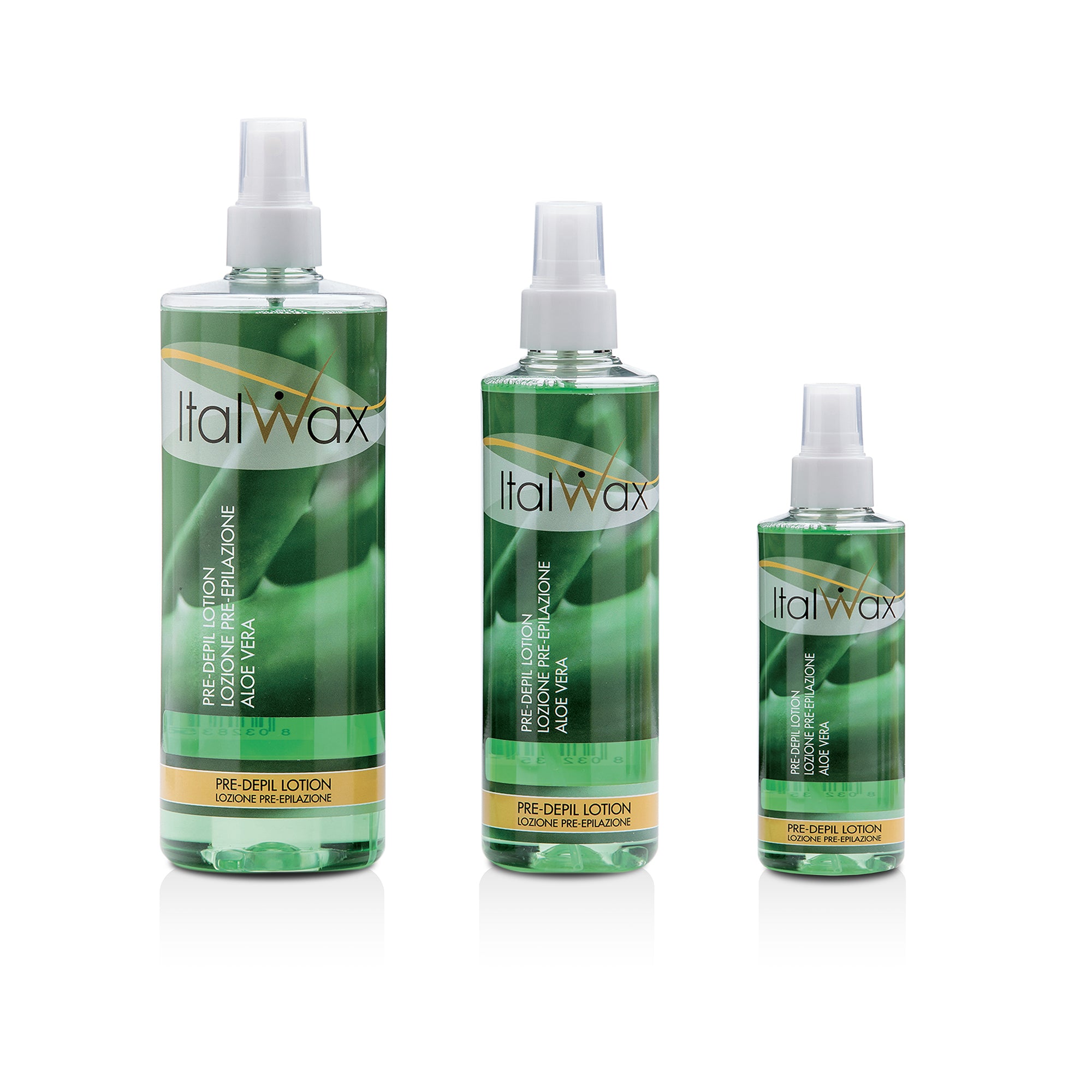 ItalWax Pirms depilācijas losjons ar Alveju (Aloe) 500 ml