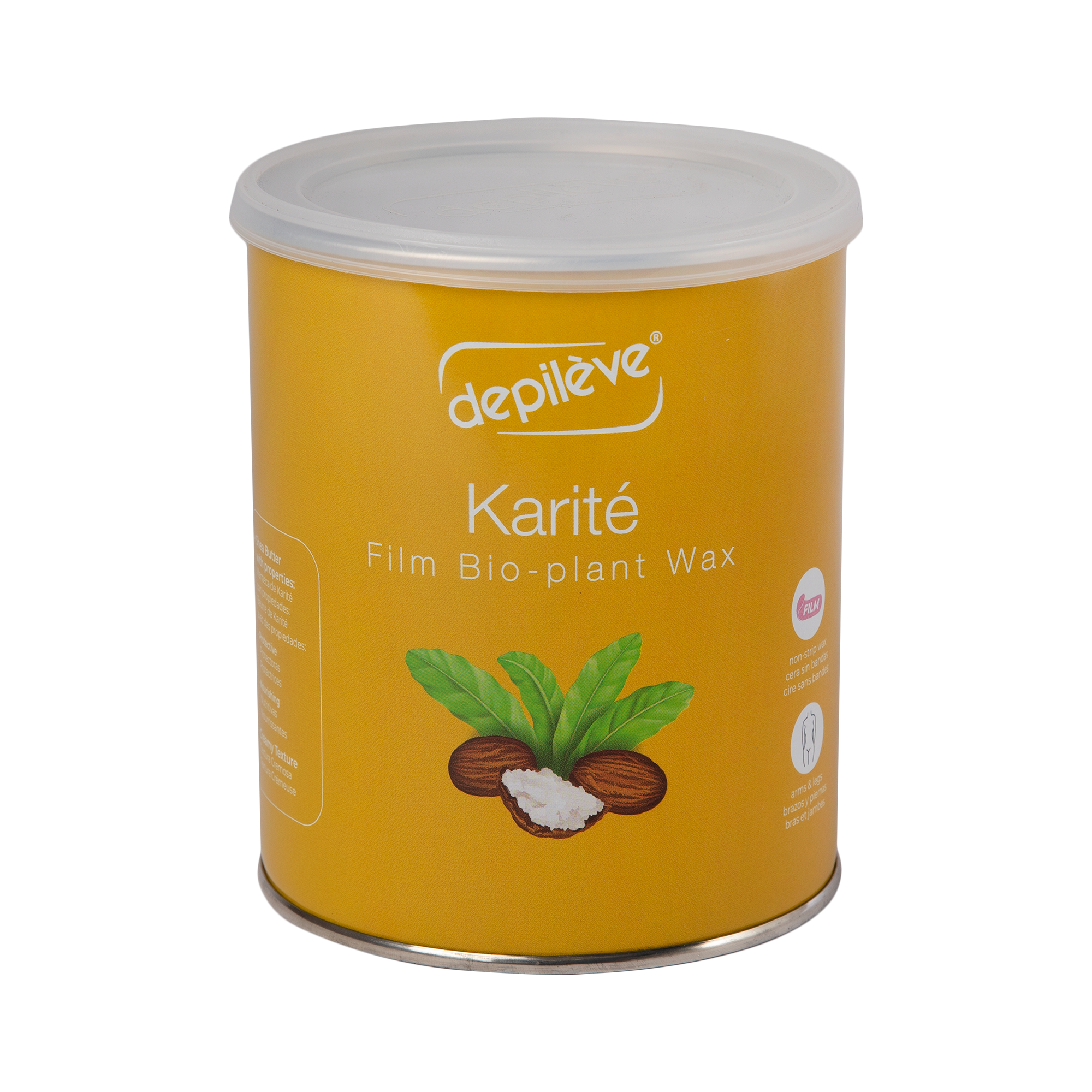 Depileve KARITE (SHEA BUTTER) Plēves vasks bundžā 800 ml