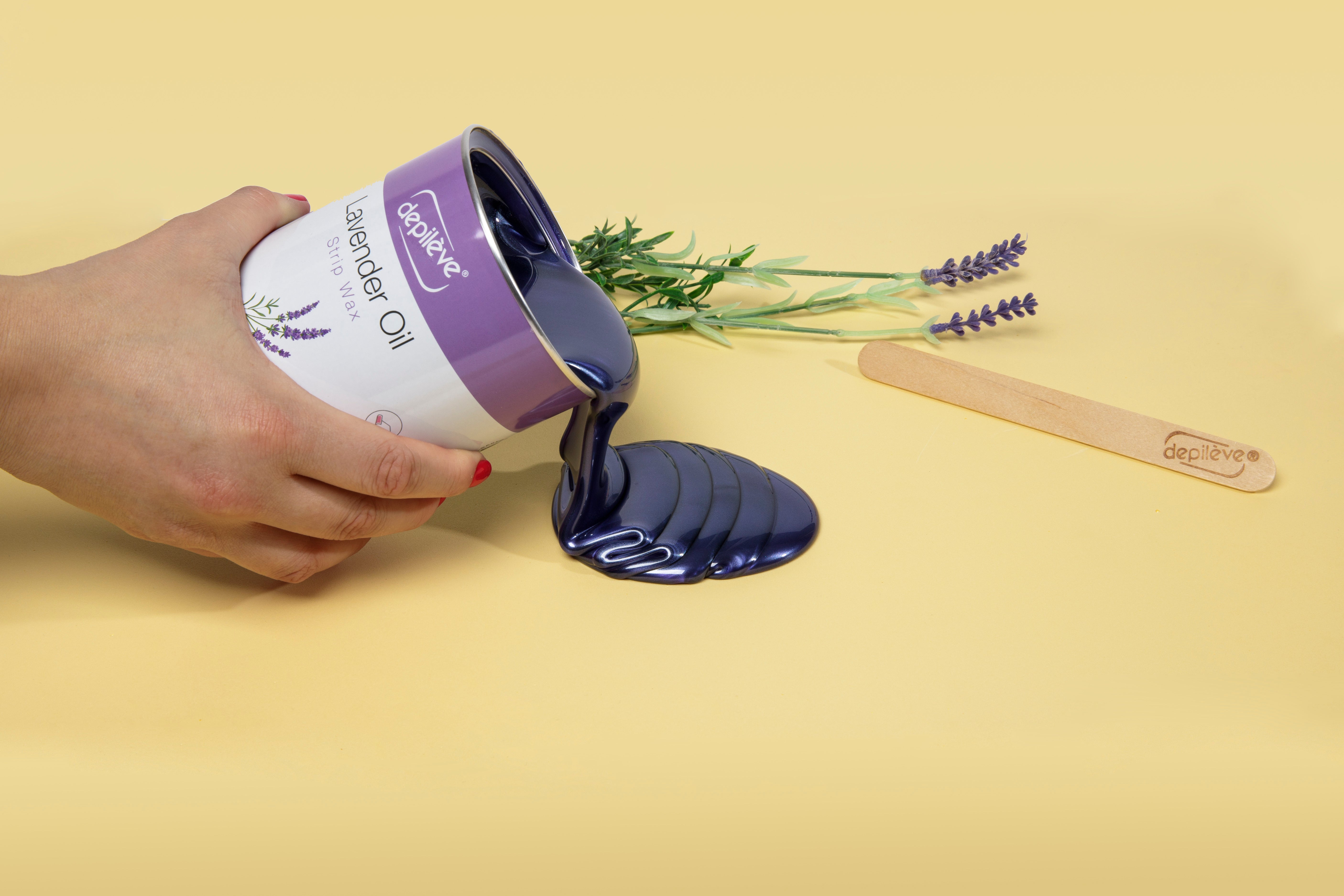 Depileve LAVENDER Strip wax in a can 800 ml